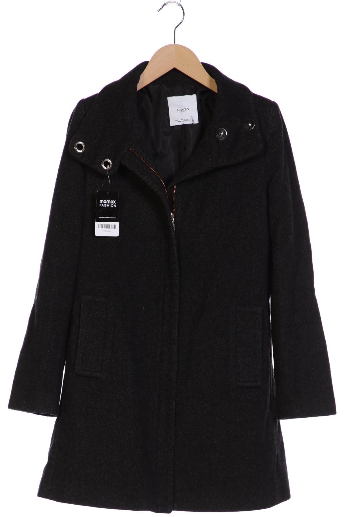 

Mango Damen Mantel, schwarz, Gr. 36