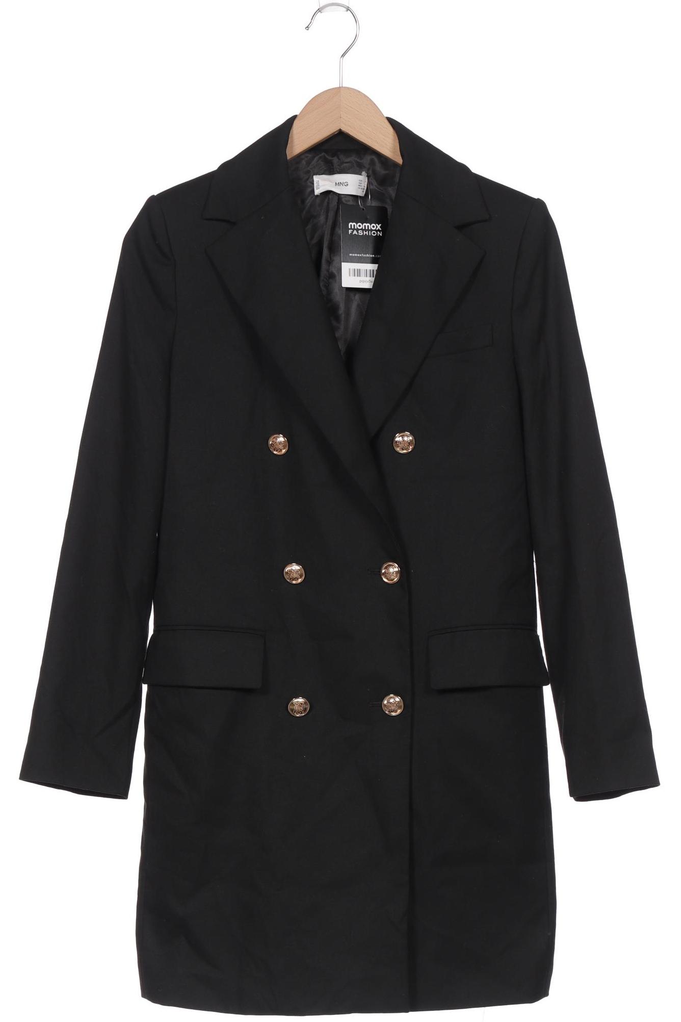 

MANGO Damen Mantel, schwarz