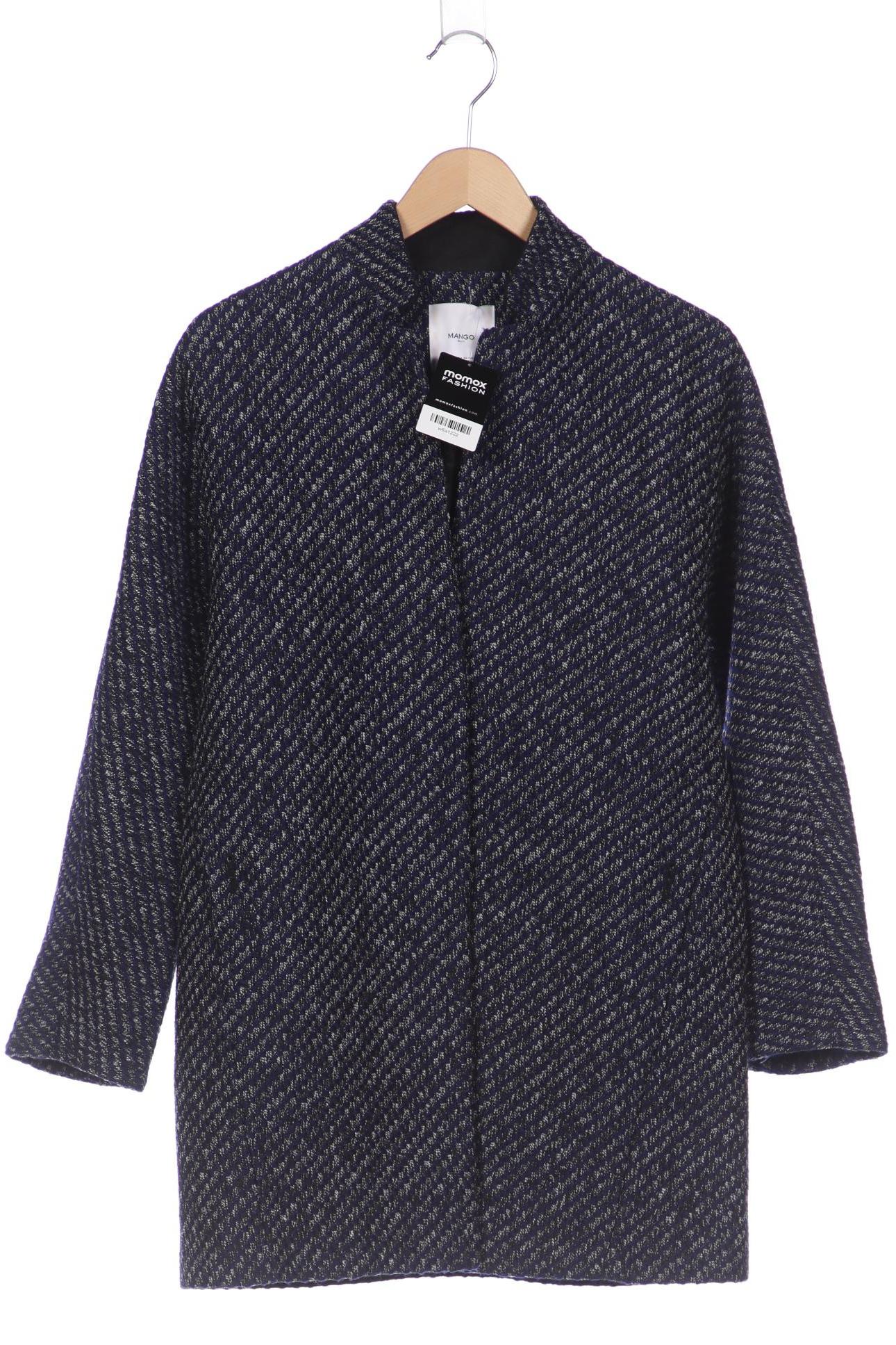 

Mango Damen Mantel, marineblau, Gr. 36
