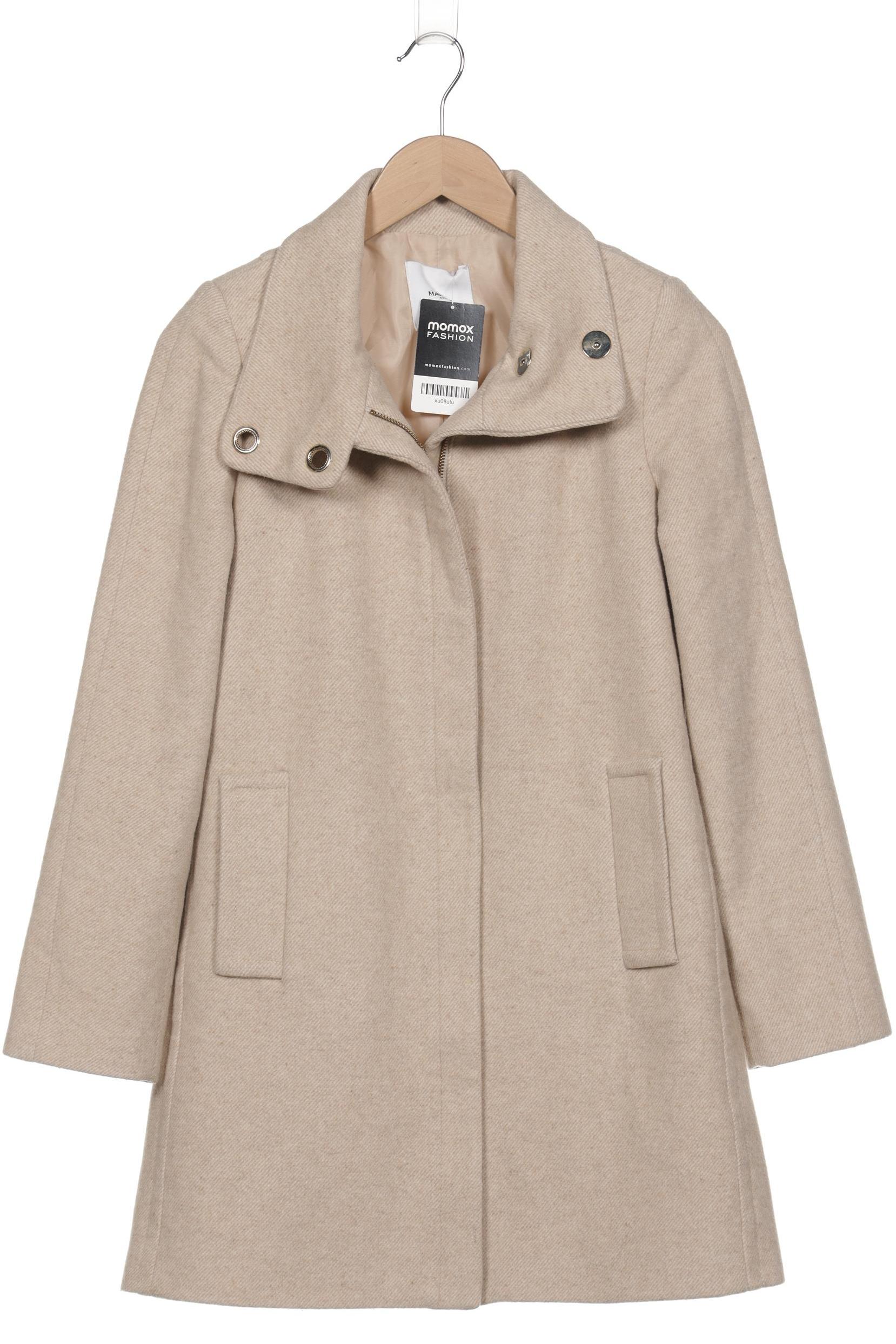 

Mango Damen Mantel, beige, Gr. 34