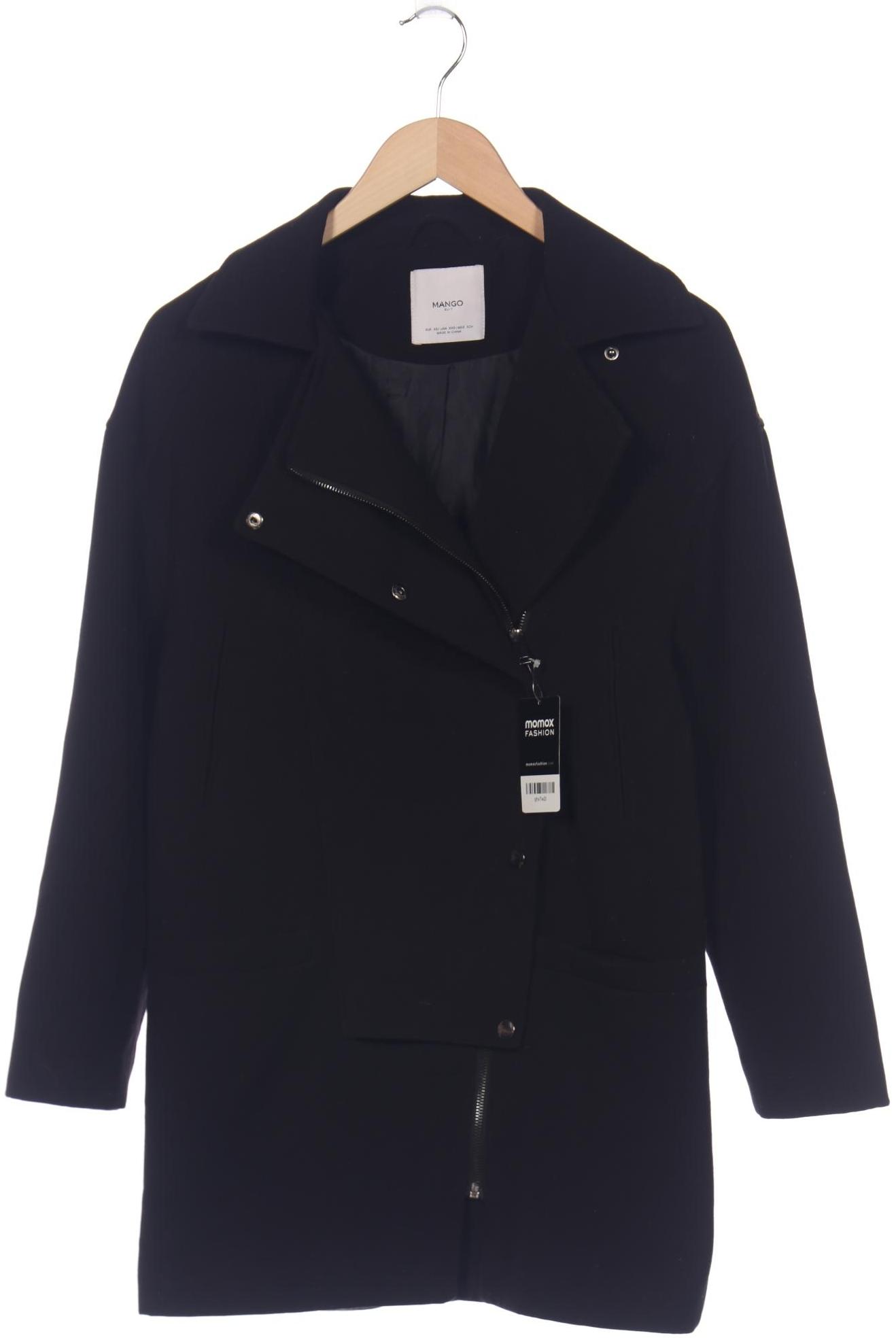 

Mango Damen Mantel, schwarz, Gr. 34