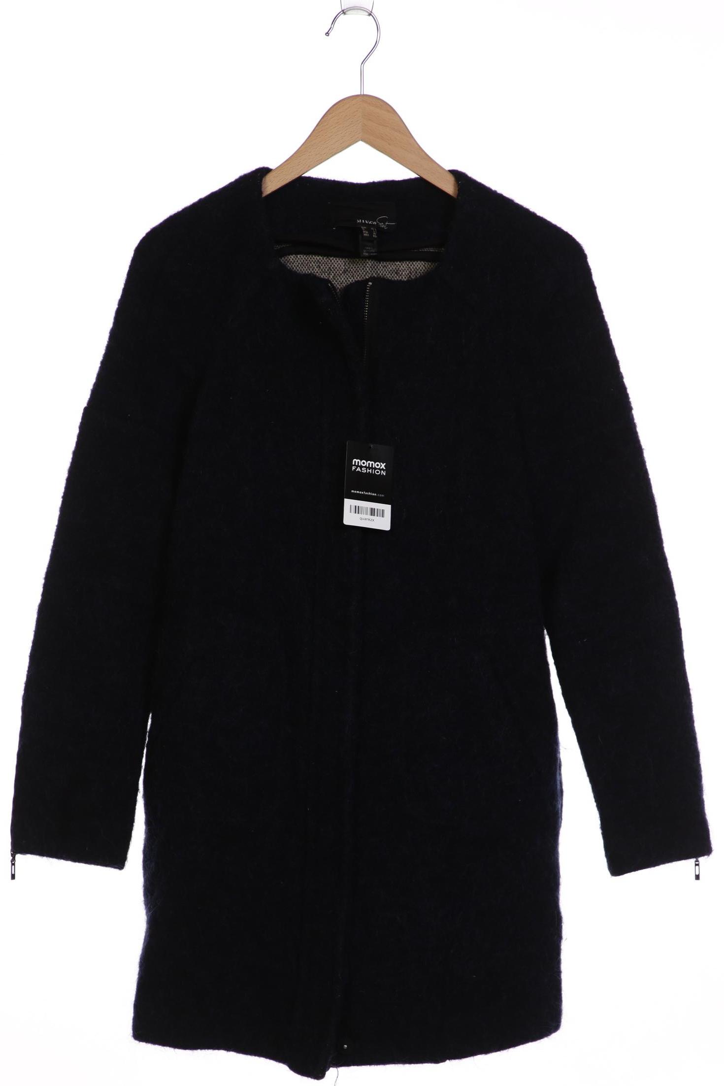 

MANGO Damen Mantel, marineblau