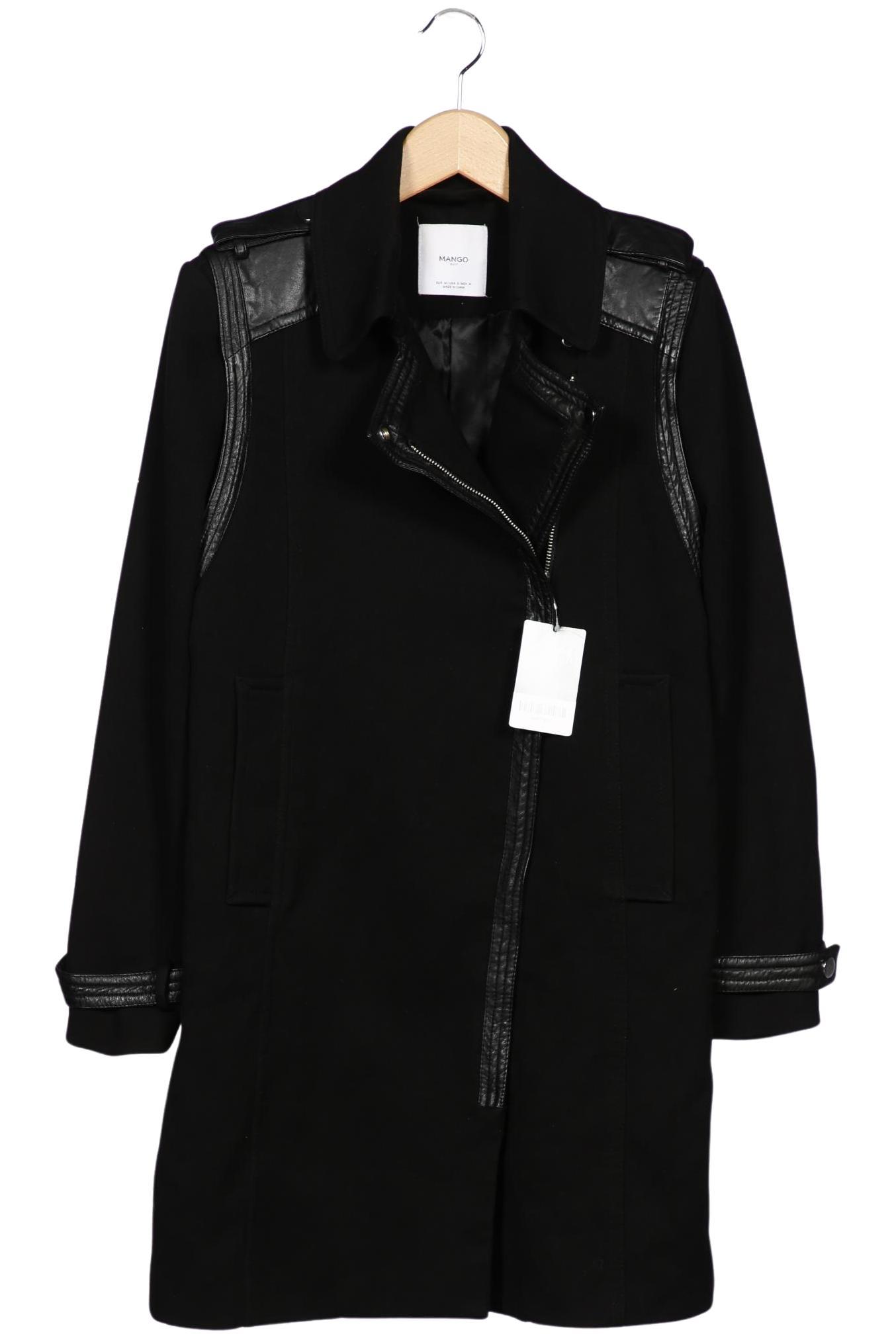 

Mango Damen Mantel, schwarz, Gr. 38
