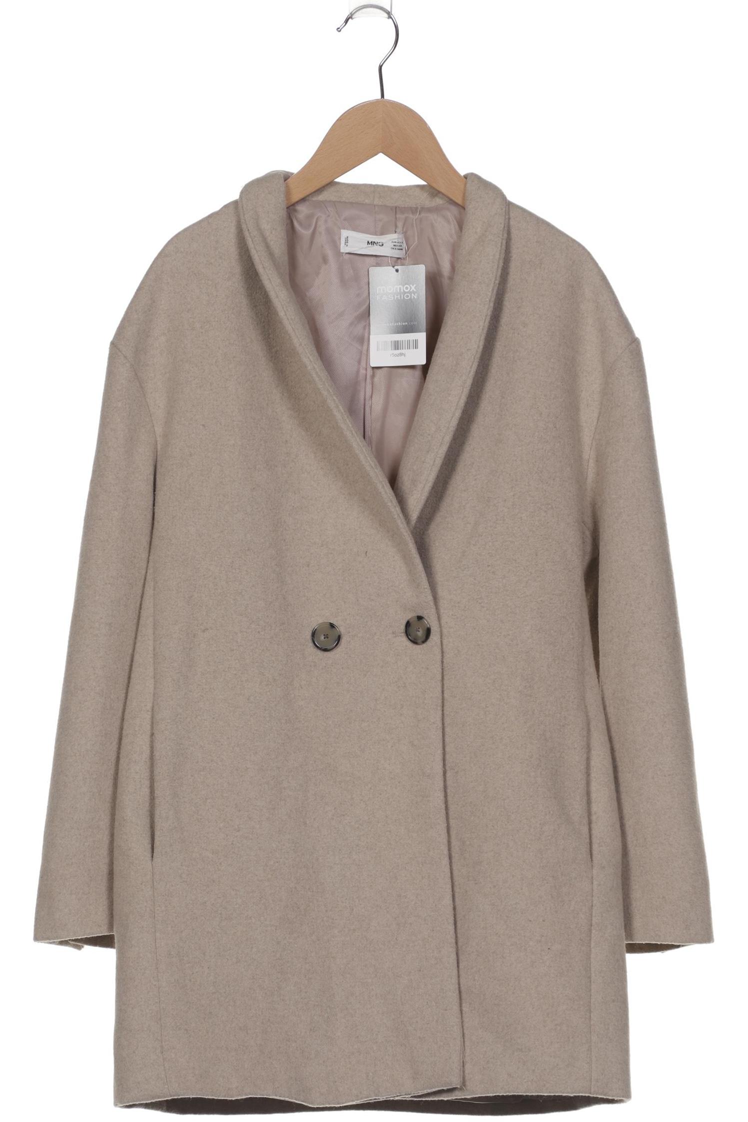 

Mango Damen Mantel, beige, Gr. 34