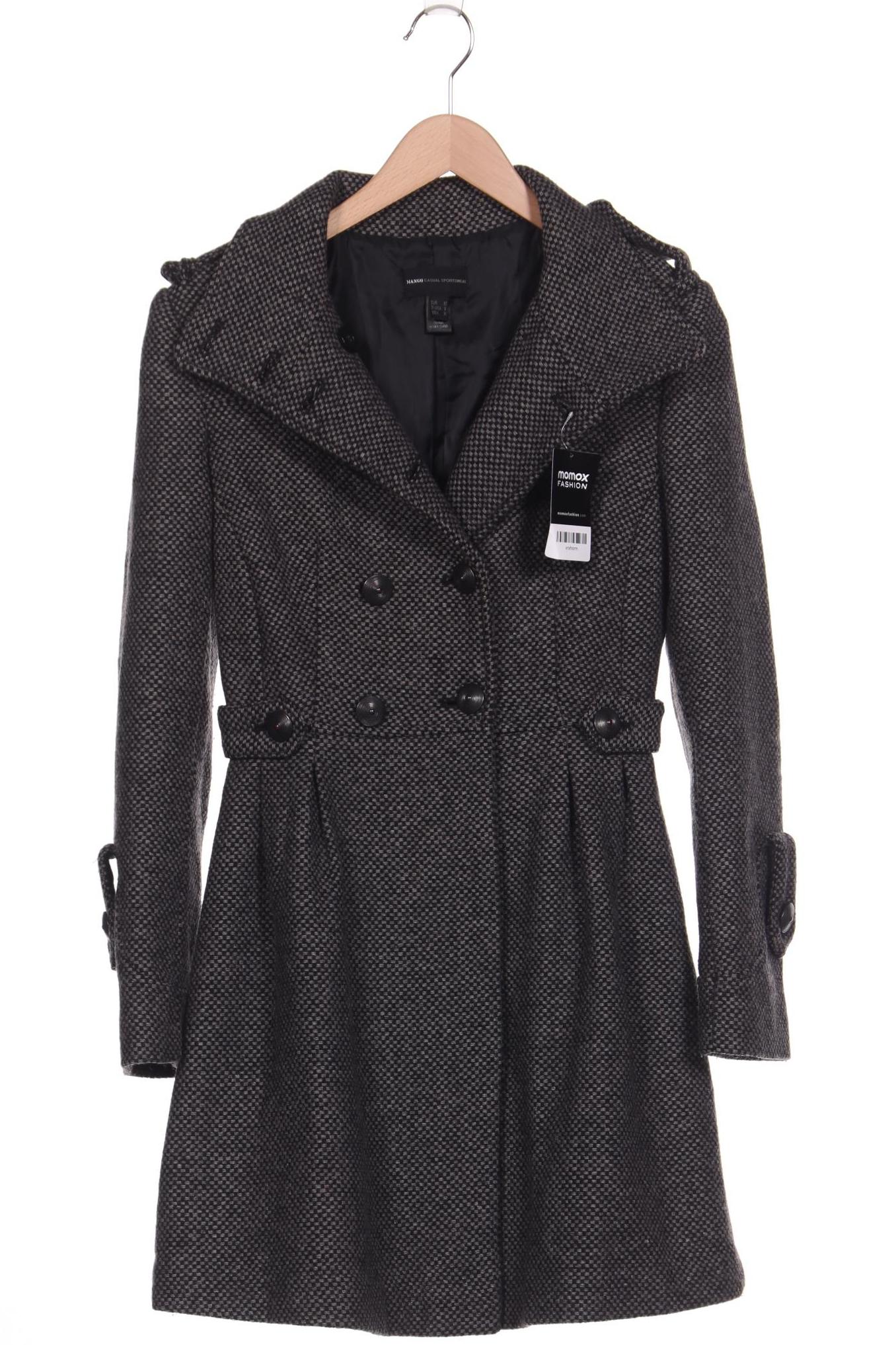 

Mango Damen Mantel, grau, Gr. 38