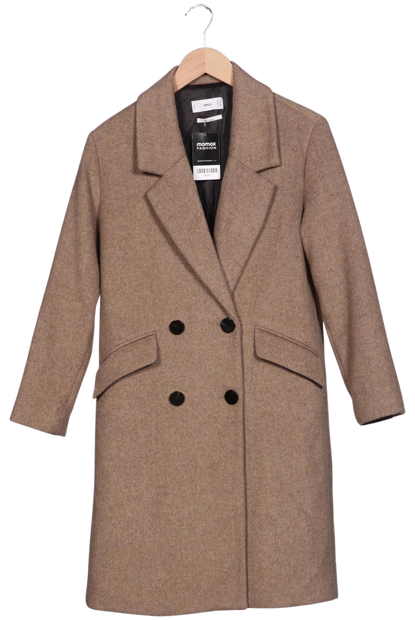 

Mango Damen Mantel, beige, Gr. 34