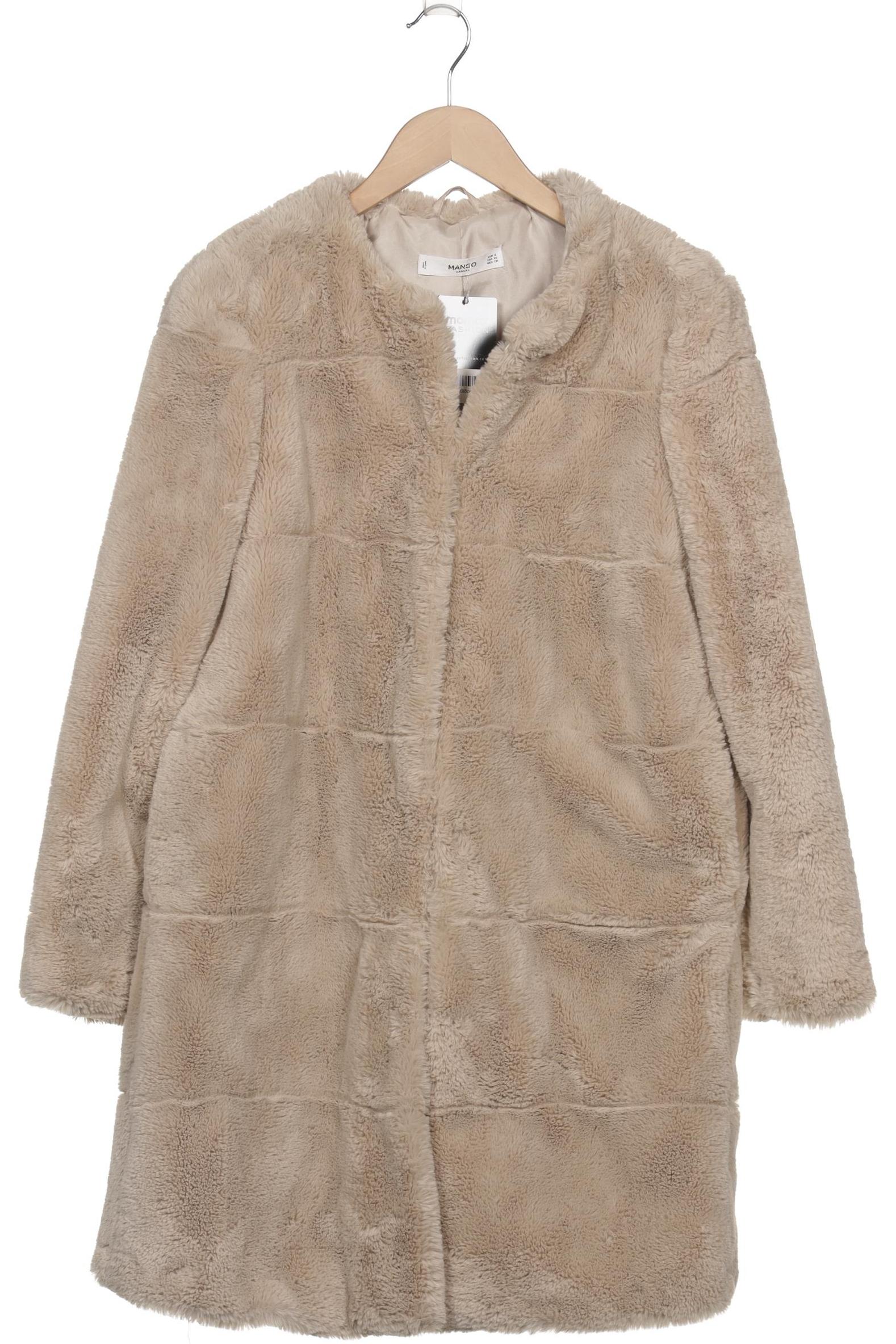 

Mango Damen Mantel, beige, Gr. 36
