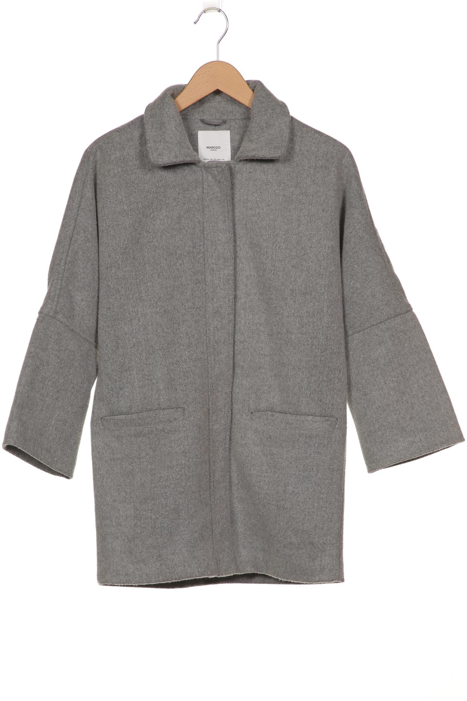 

MANGO Damen Mantel, grau