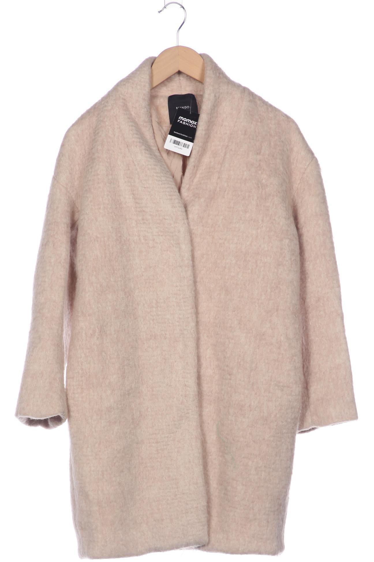 

Mango Damen Mantel, beige, Gr. 36