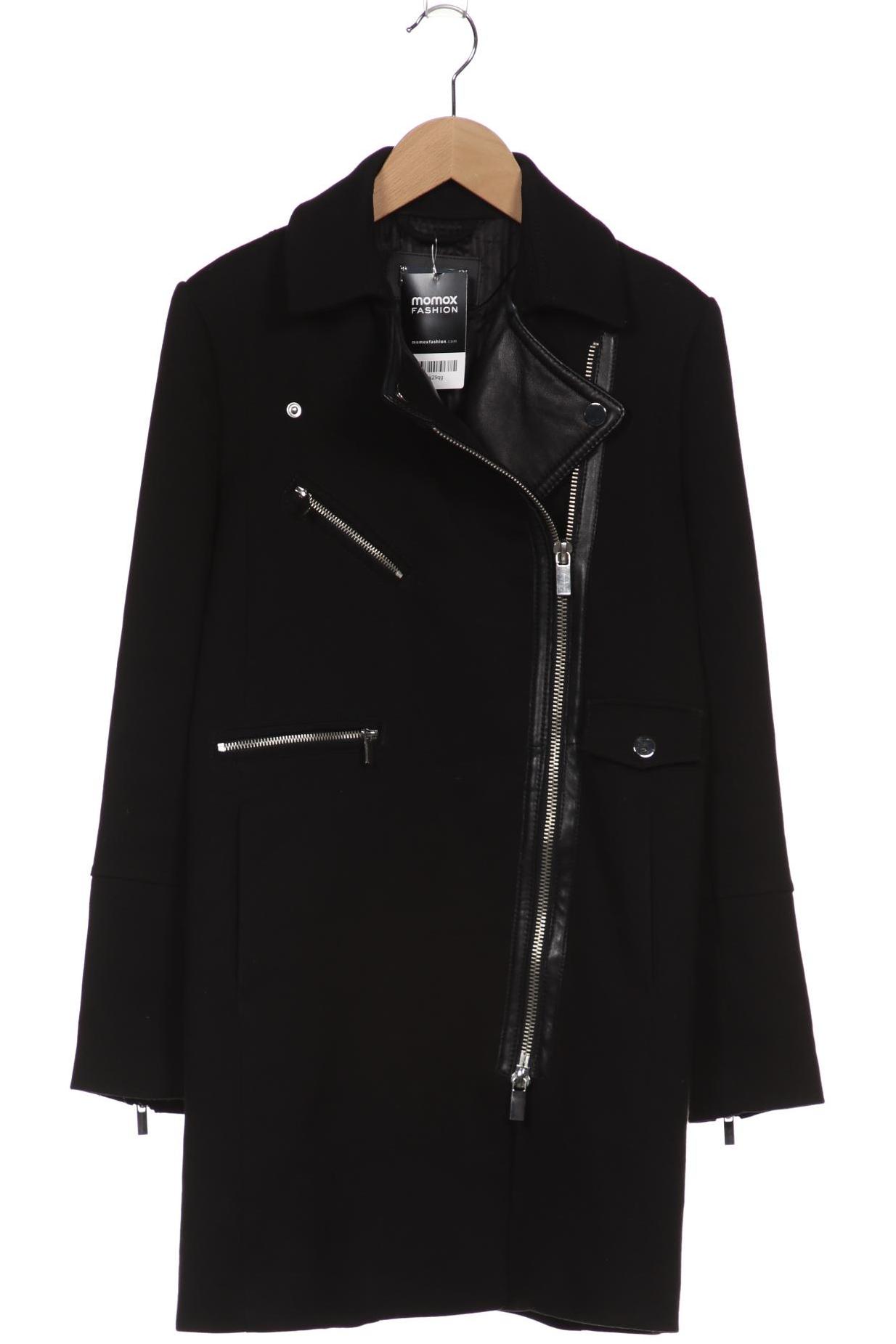 

MANGO Damen Mantel, schwarz