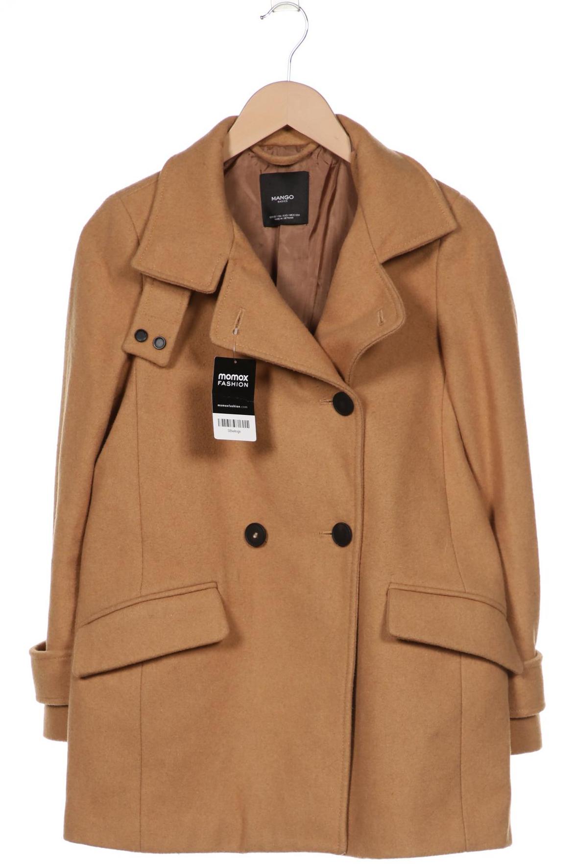 

Mango Damen Mantel, beige, Gr. 34