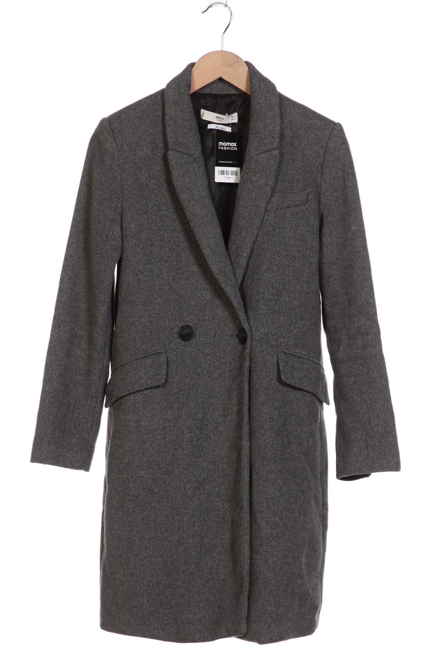 

Mango Damen Mantel, grau, Gr. 38