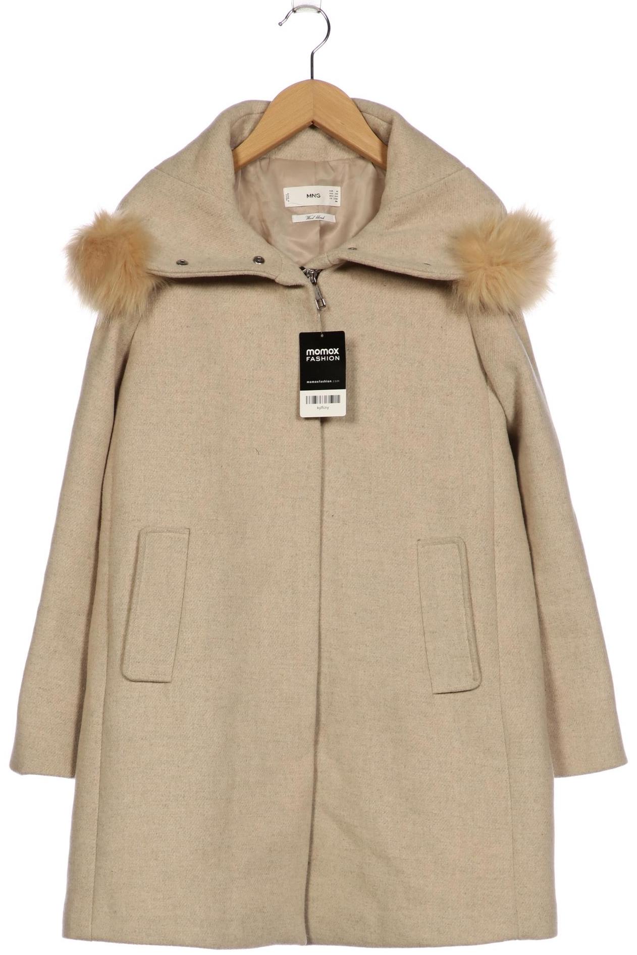 

Mango Damen Mantel, beige, Gr. 34