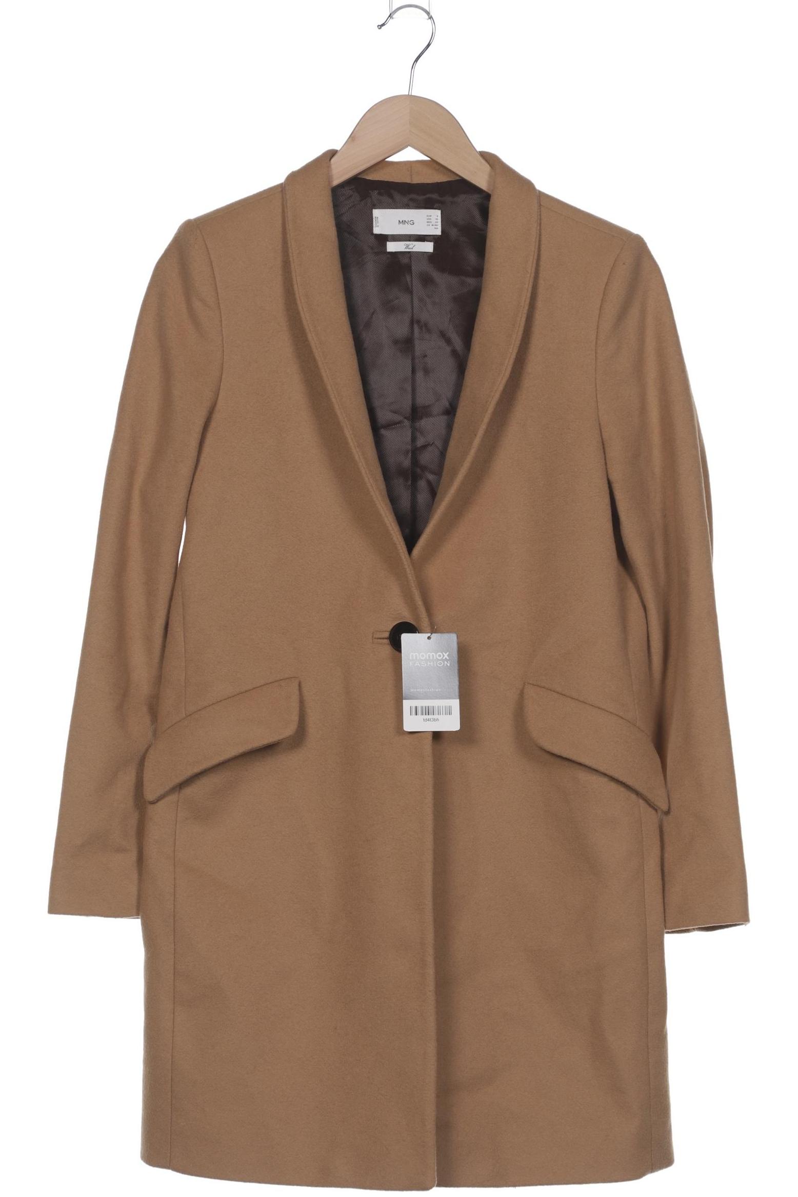 

Mango Damen Mantel, beige, Gr. 36