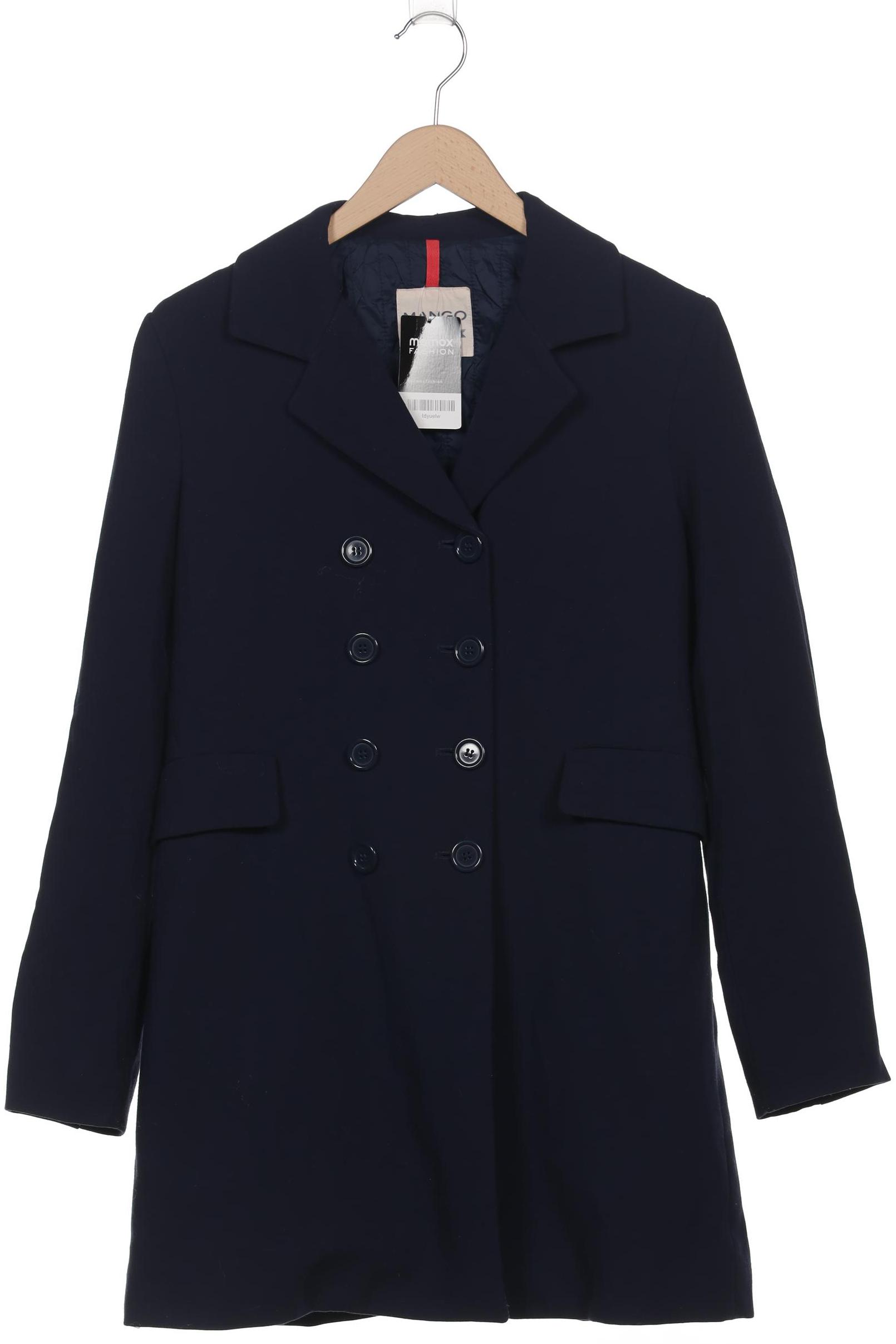 

Mango Damen Mantel, marineblau, Gr. 38