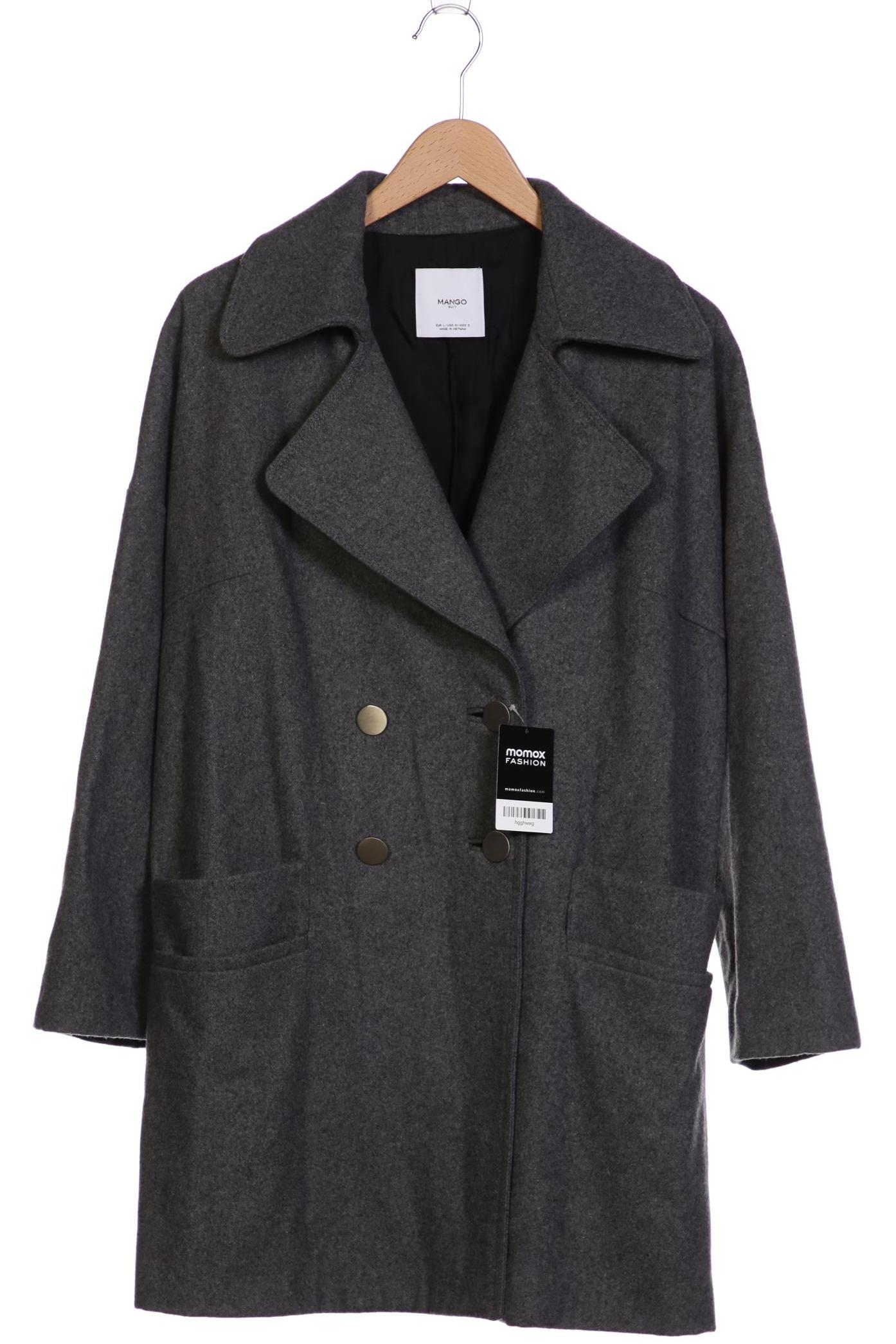 

Mango Damen Mantel, grau, Gr. 42
