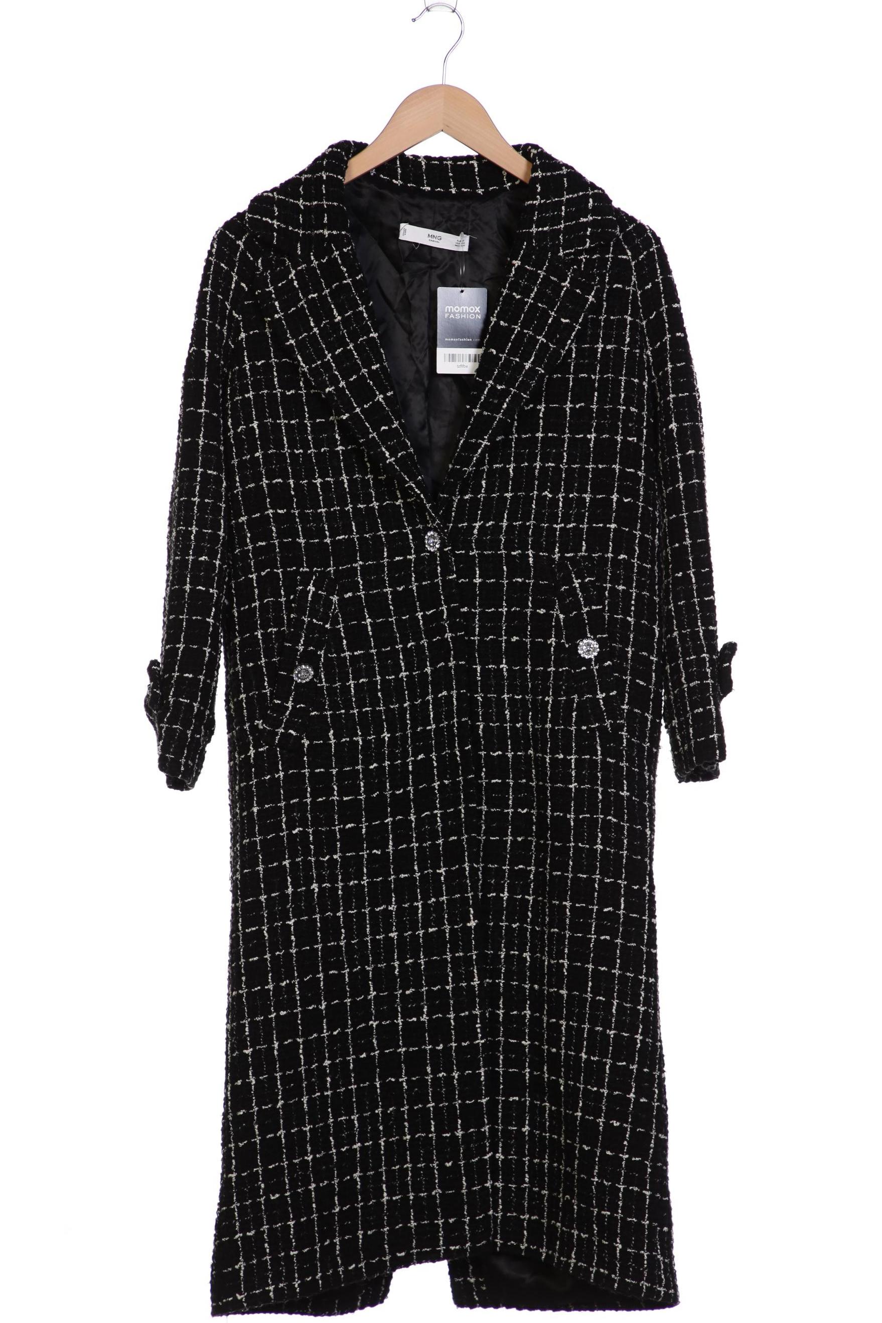 

MANGO Damen Mantel, schwarz
