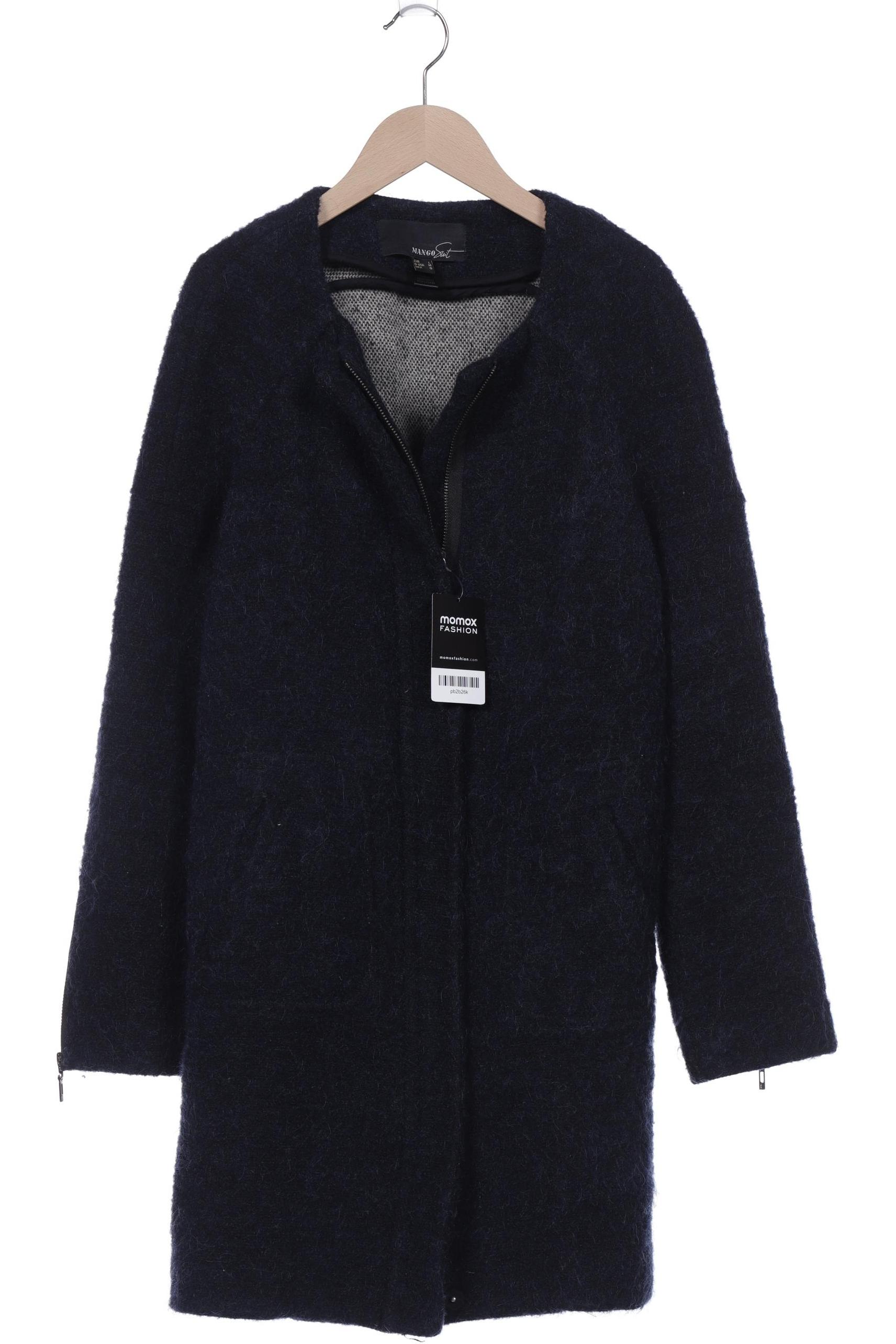 

Mango Damen Mantel, marineblau, Gr. 42