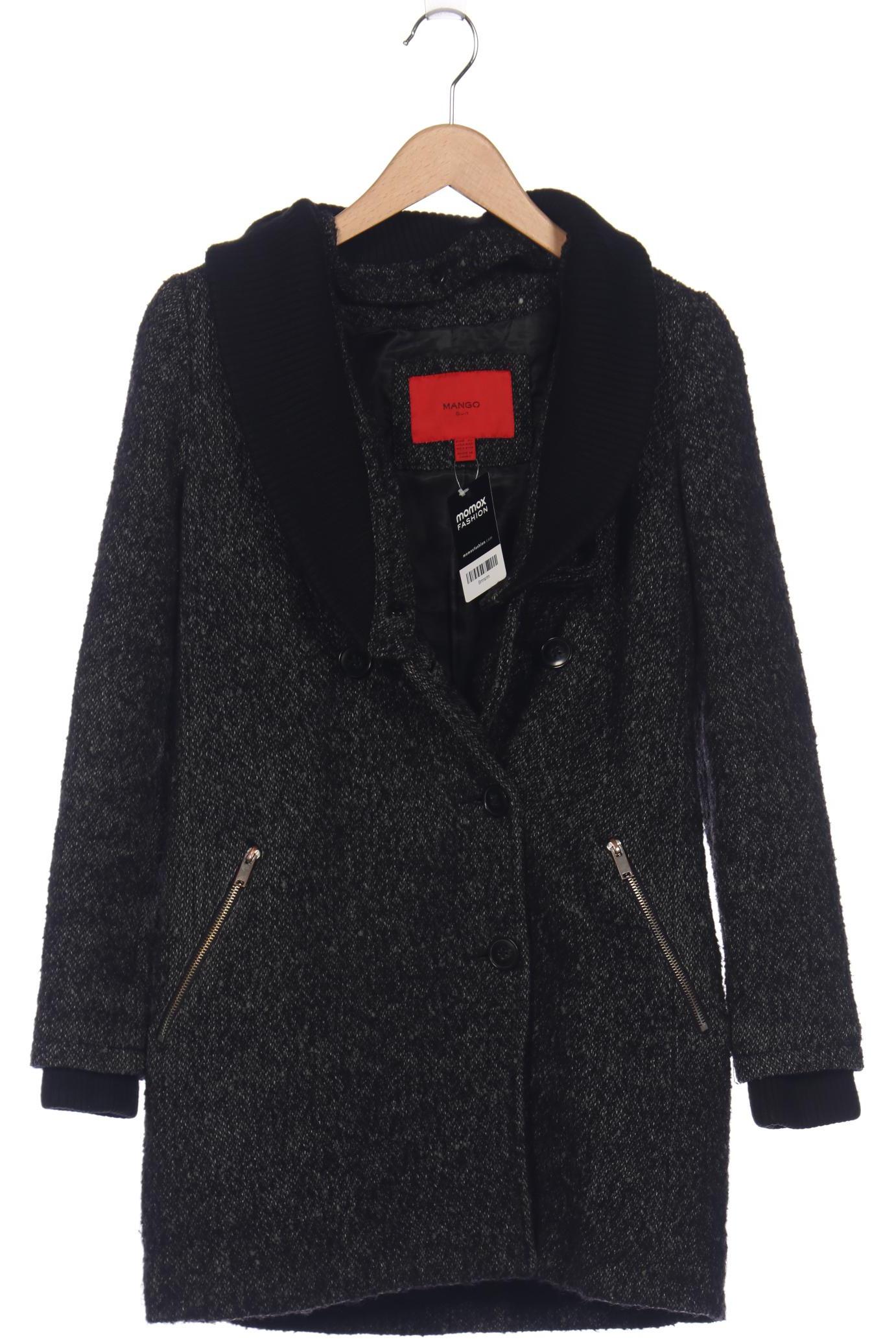 

Mango Damen Mantel, schwarz, Gr. 34