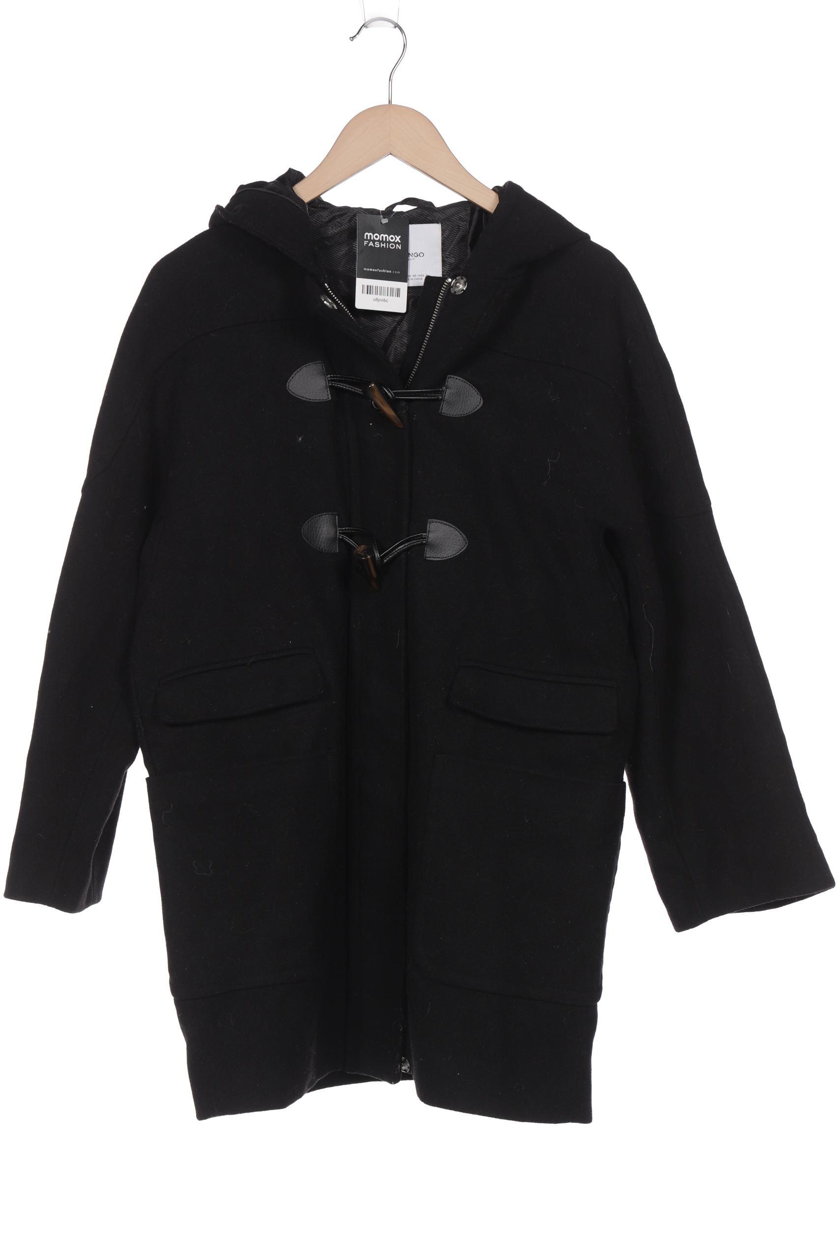 

MANGO Damen Mantel, schwarz