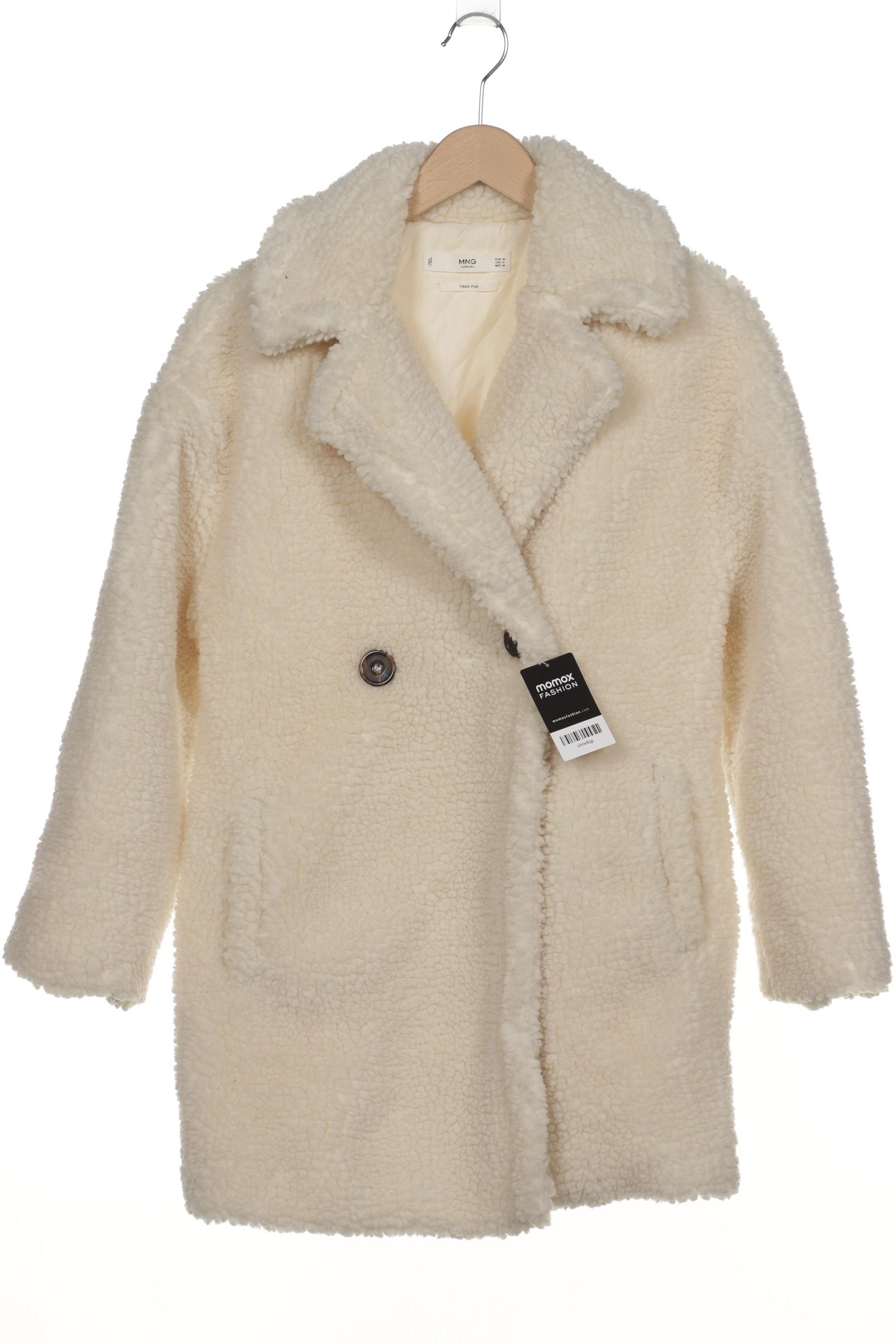 

Mango Damen Mantel, cremeweiß, Gr. 38
