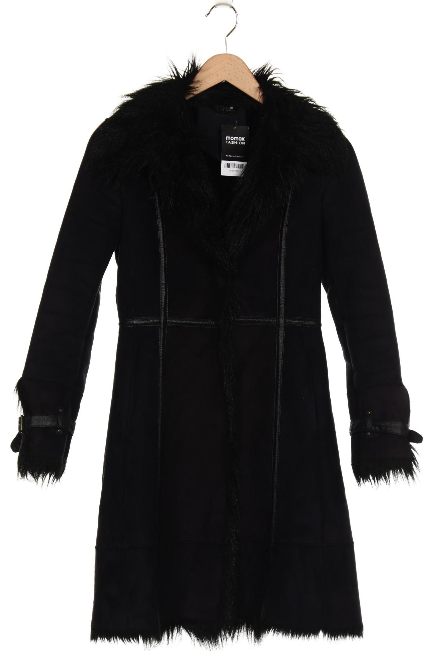 

Mango Damen Mantel, schwarz, Gr. 34