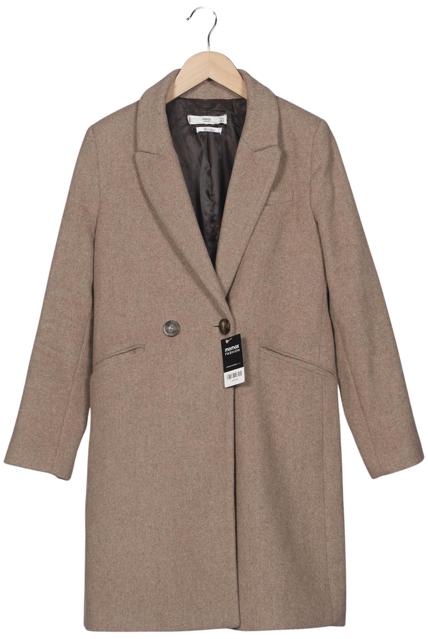 

Mango Damen Mantel, beige, Gr. 38