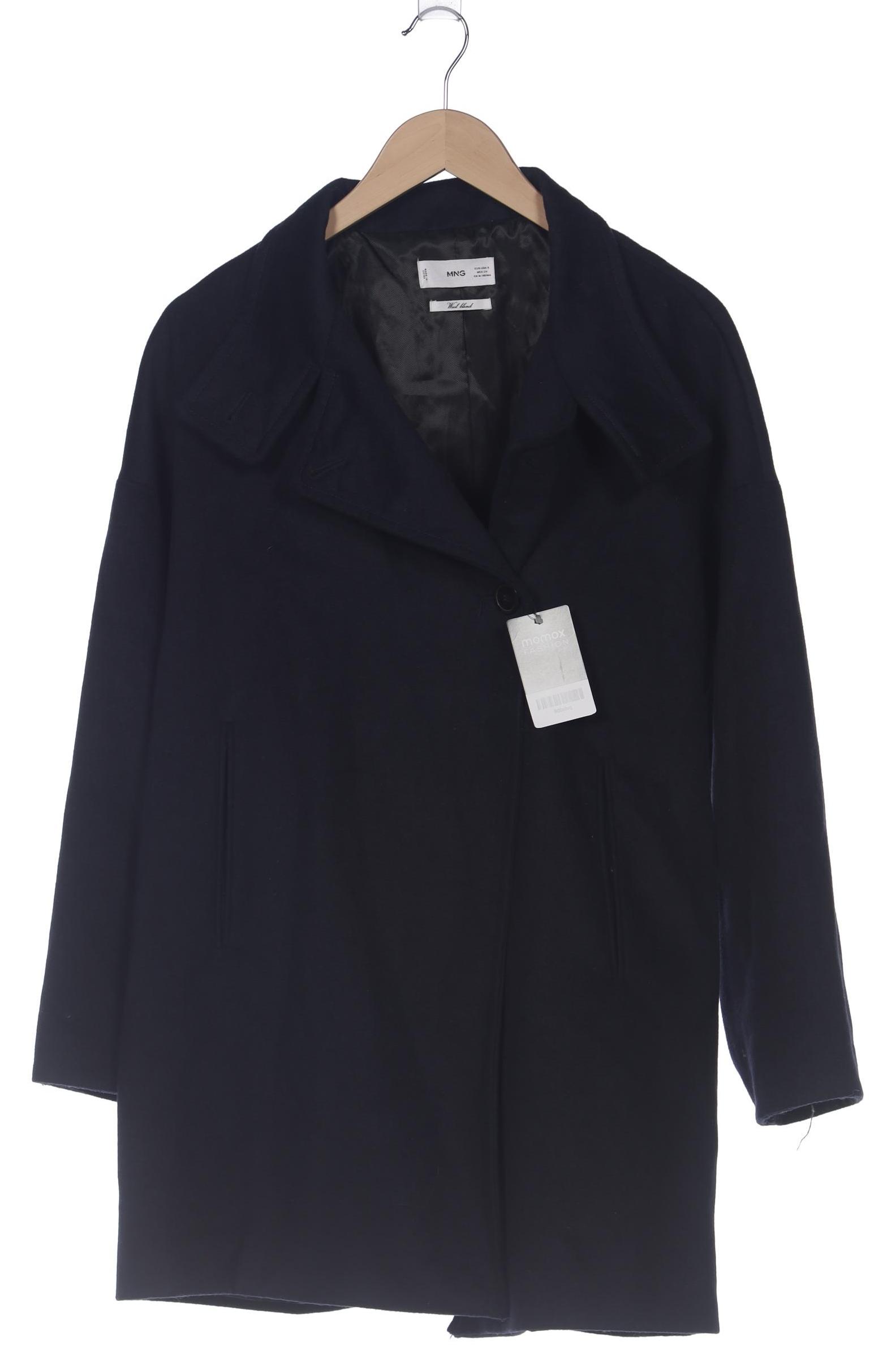 

Mango Damen Mantel, marineblau, Gr. 36