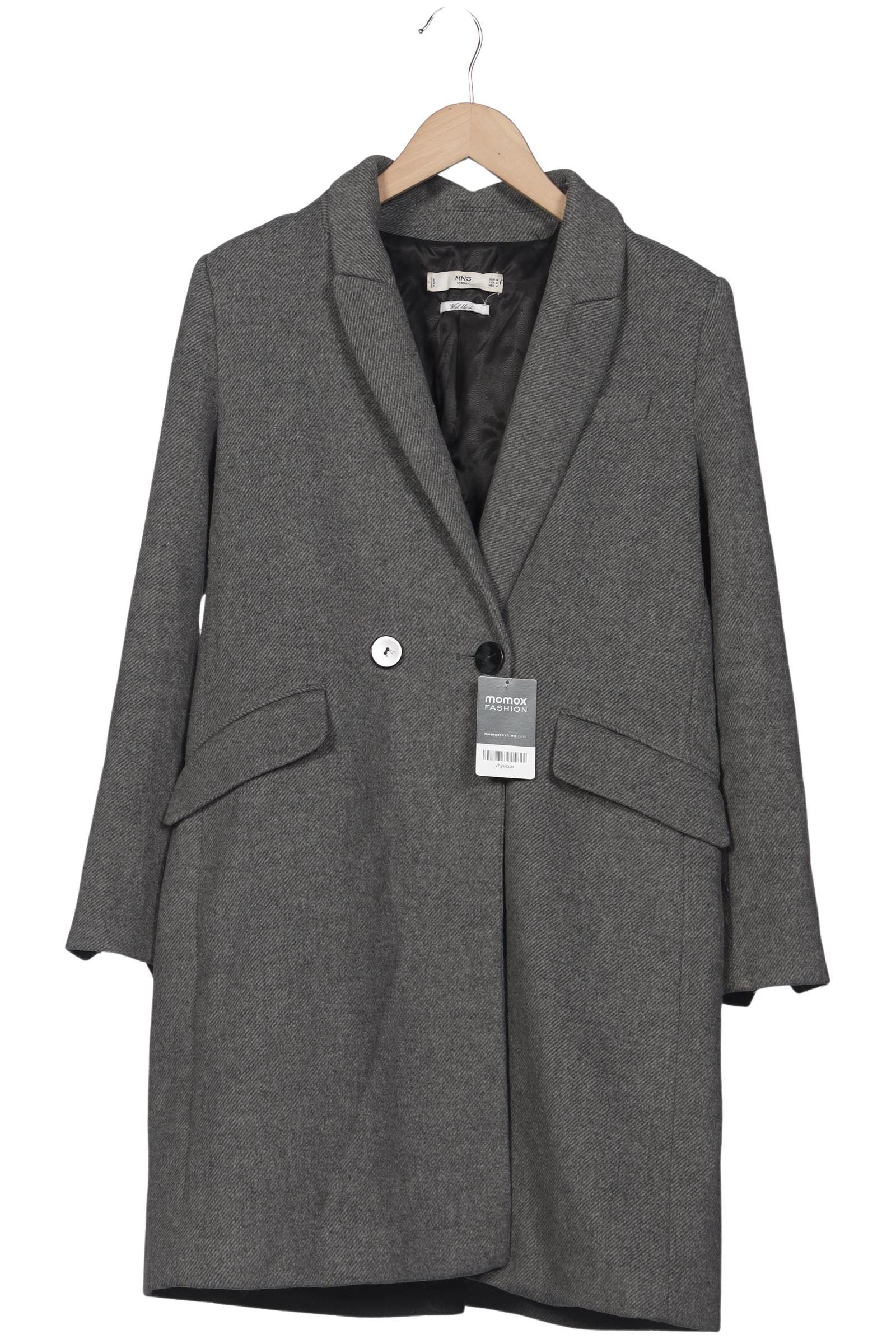 

Mango Damen Mantel, grau, Gr. 38