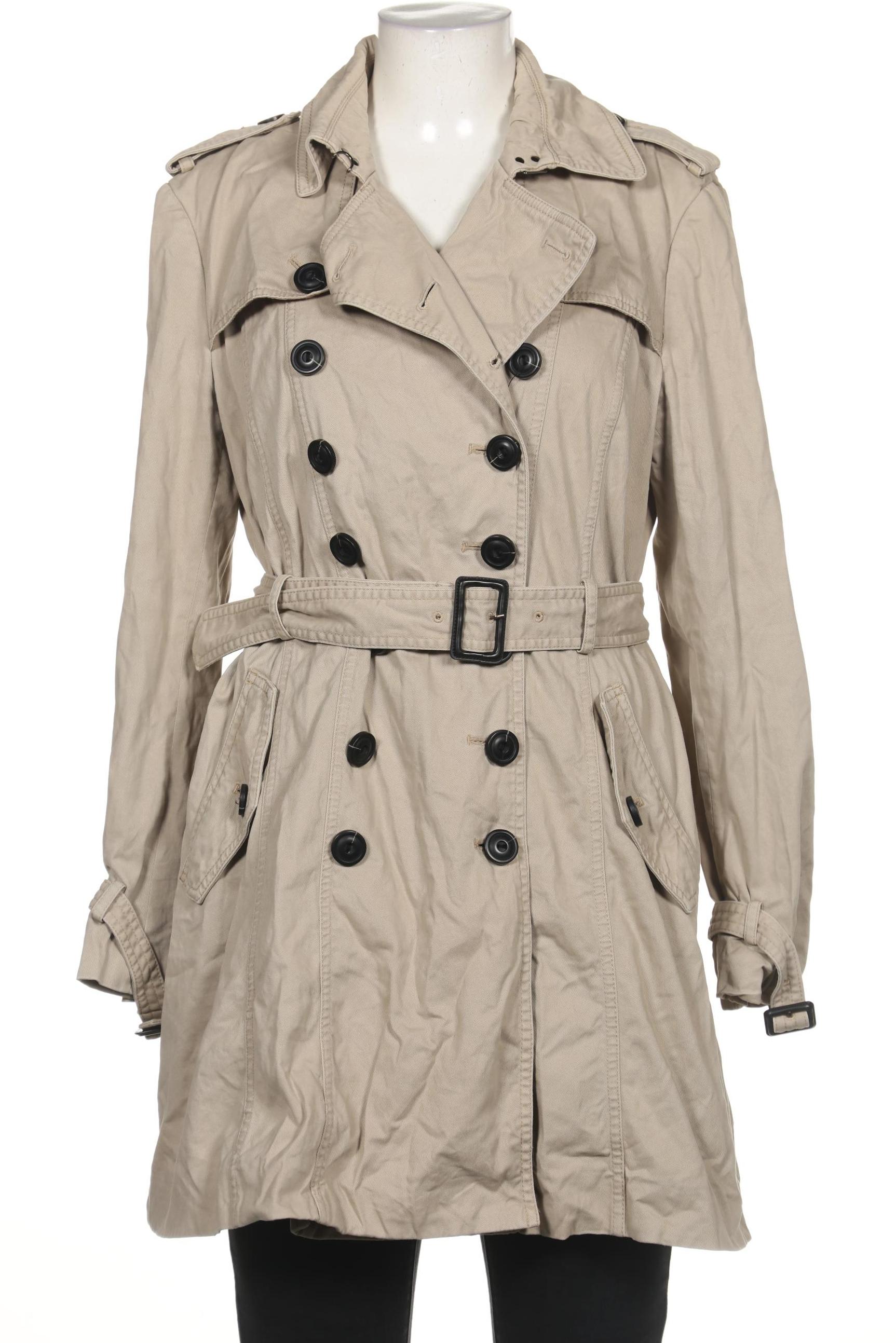

Mango Damen Mantel, beige, Gr. 42