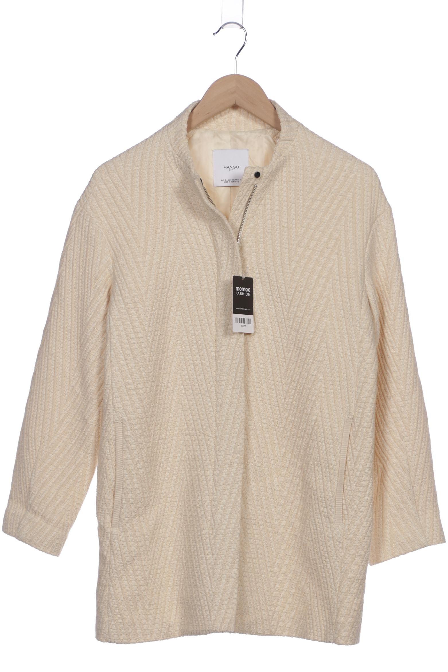 

Mango Damen Mantel, beige, Gr. 36