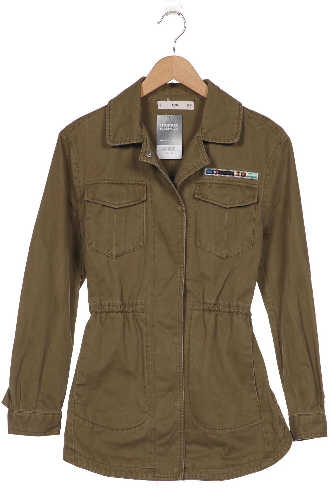 

Mango Damen Mantel, grün, Gr. 34