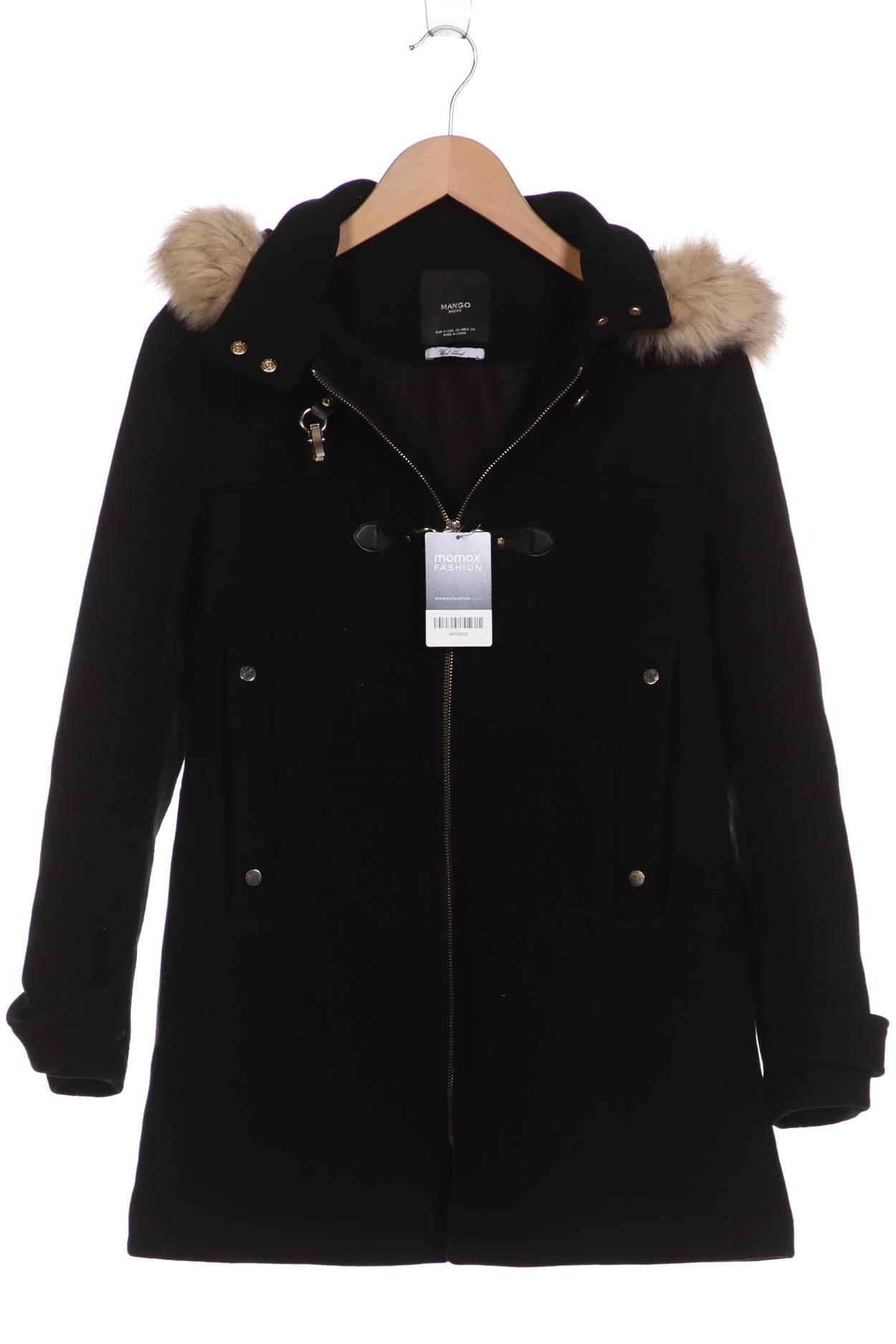

Mango Damen Mantel, schwarz, Gr. 36