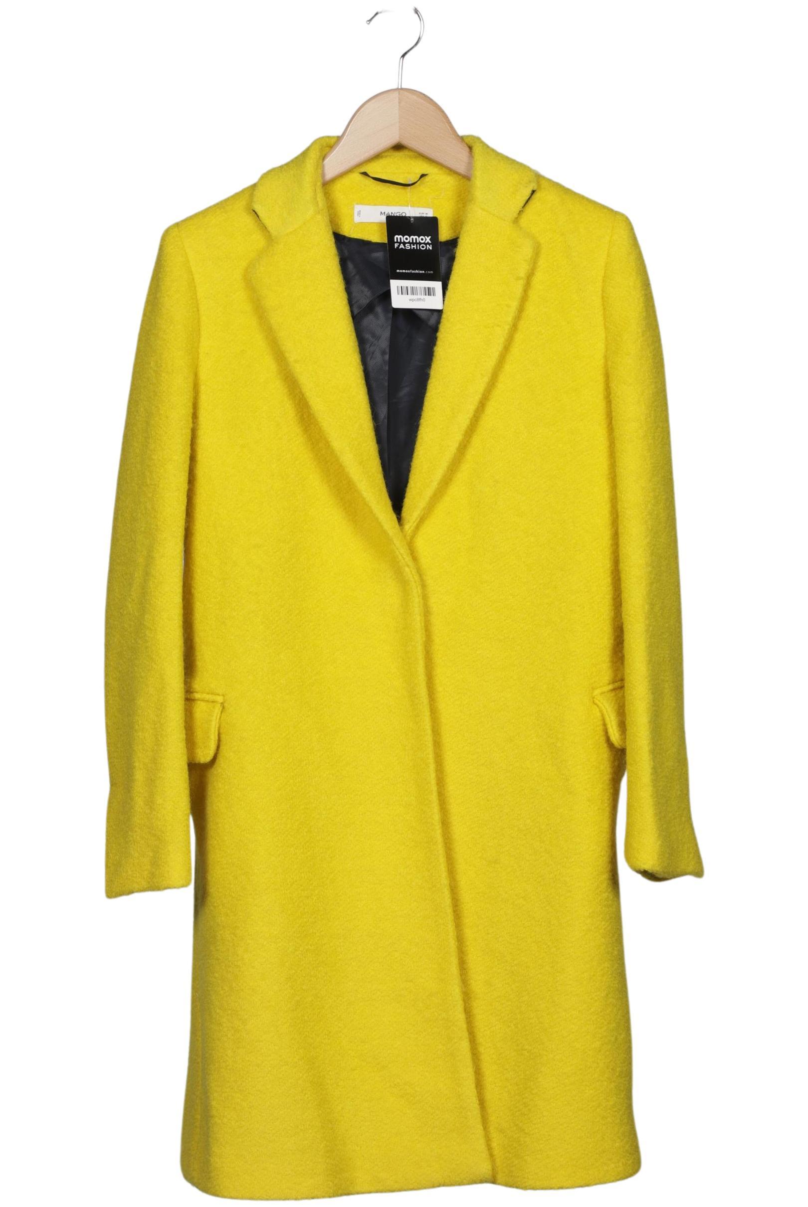 

Mango Damen Mantel, gelb, Gr. 38