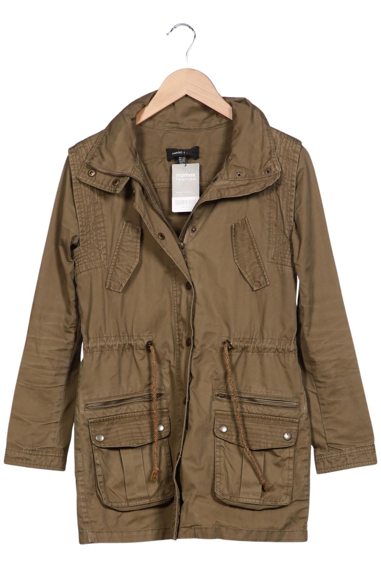 

Mango Damen Mantel, grün, Gr. 34