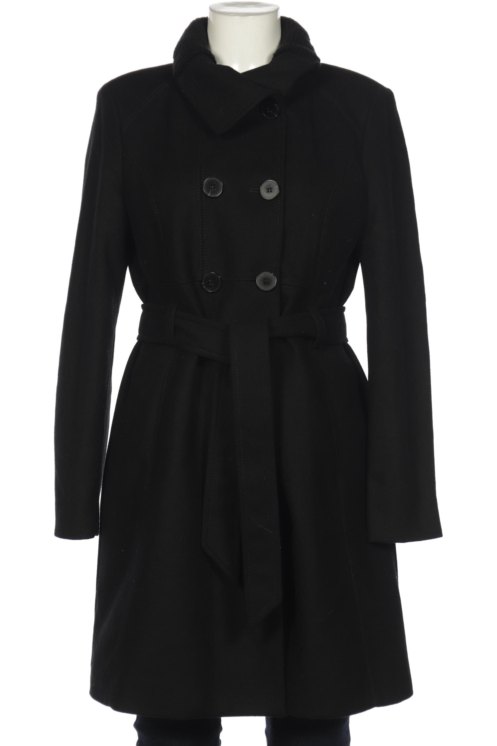 

MANGO Damen Mantel, schwarz