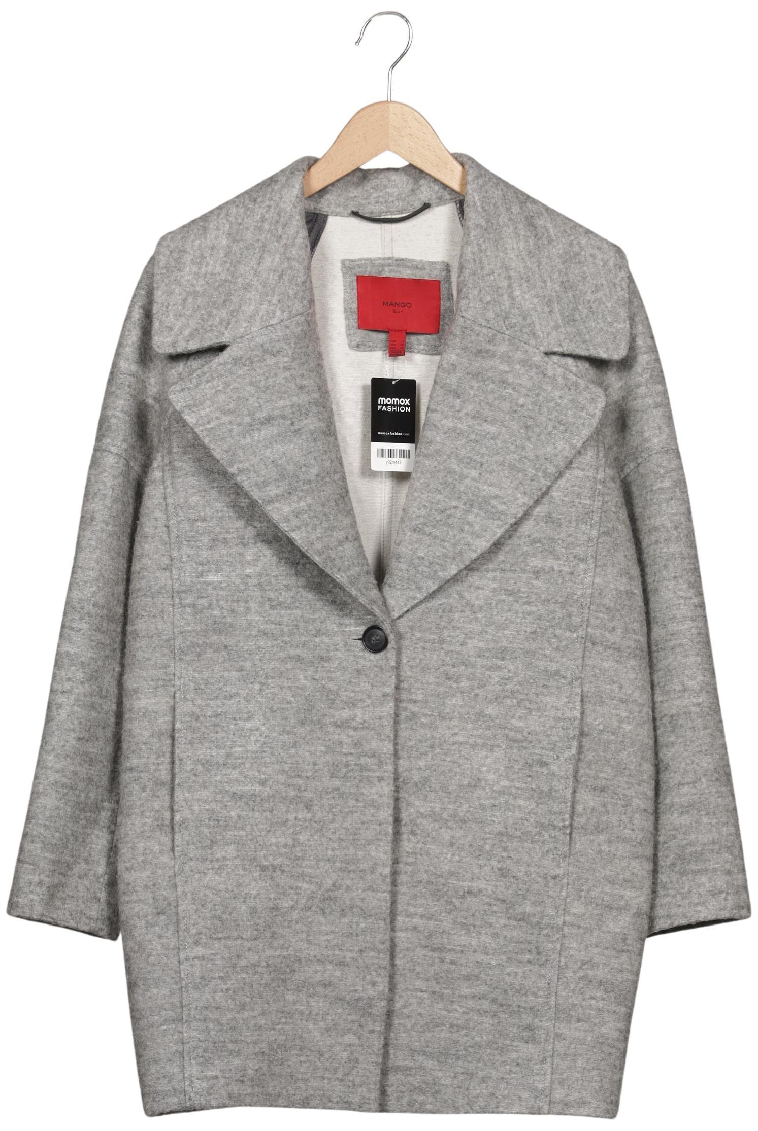 

Mango Damen Mantel, grau, Gr. 36