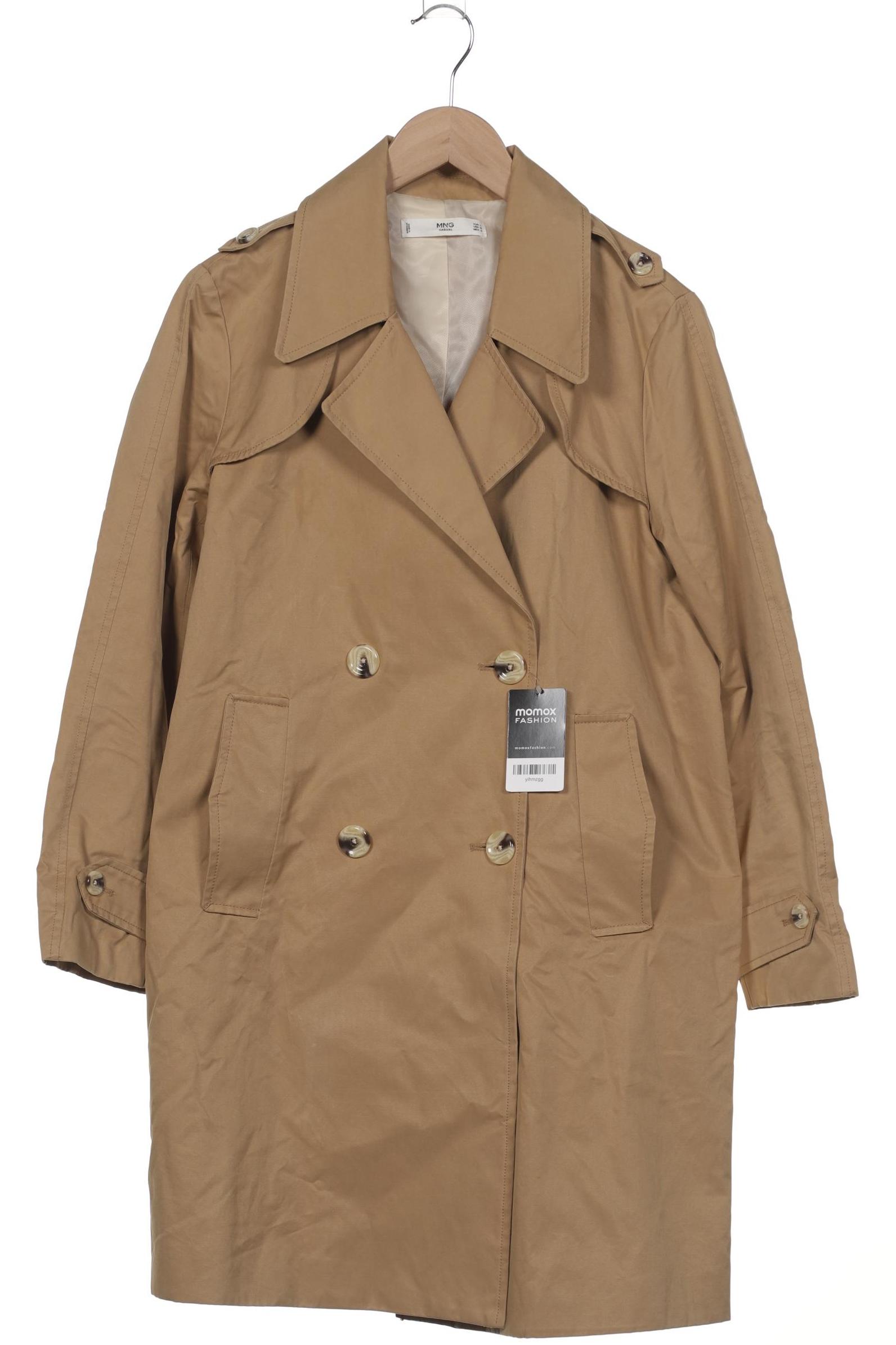

Mango Damen Mantel, beige, Gr. 42