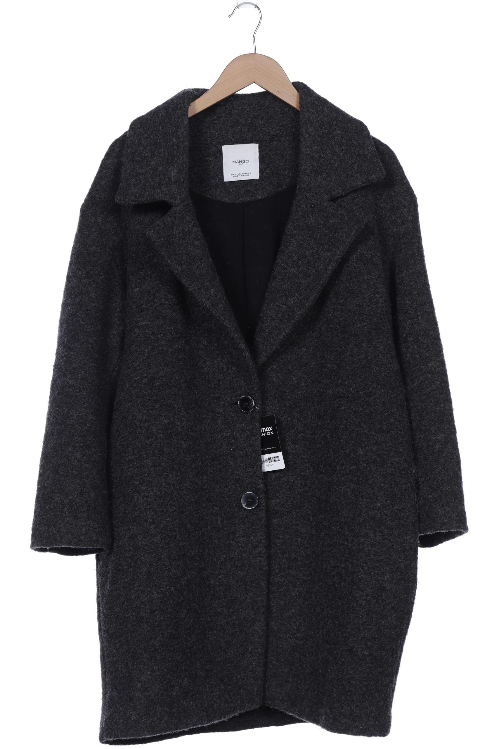 

Mango Damen Mantel, grau, Gr. 42