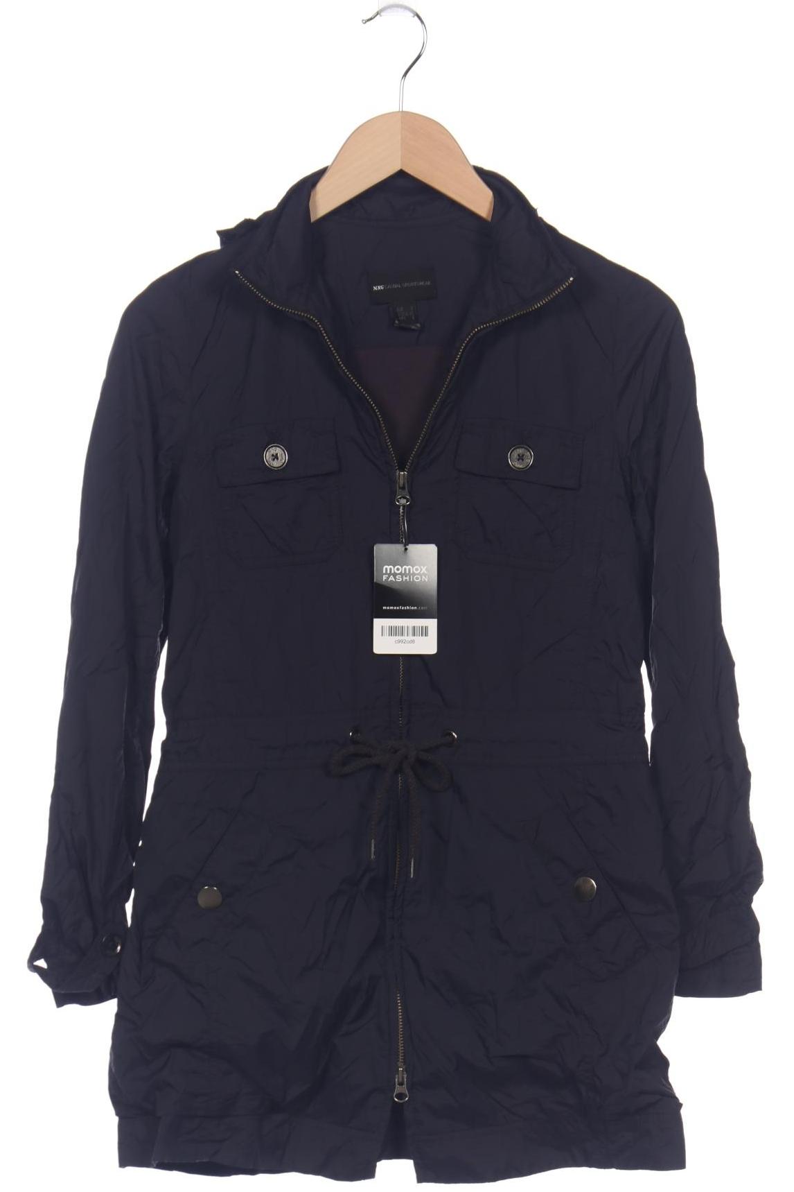 

Mango Damen Mantel, marineblau, Gr. 36