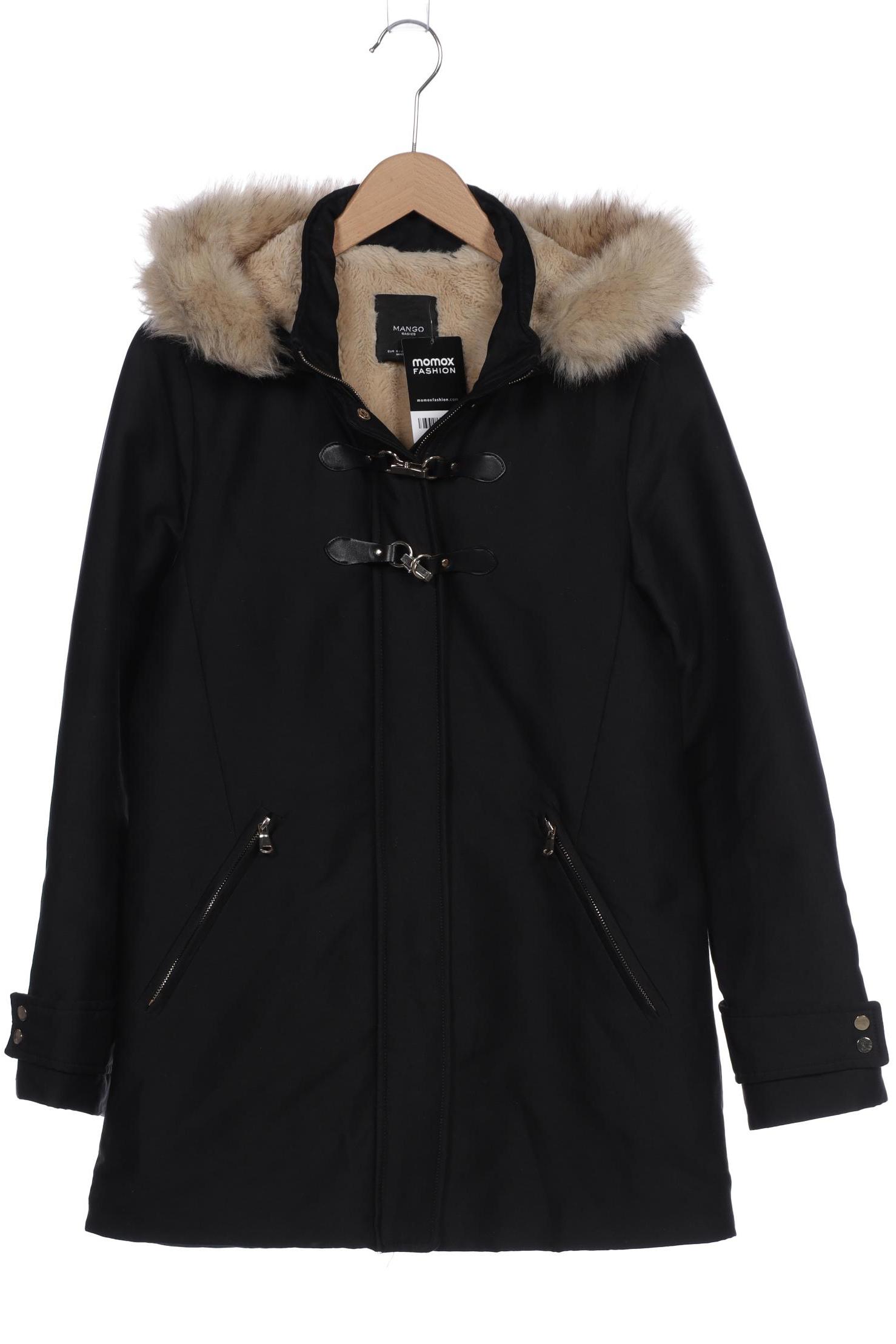 

Mango Damen Mantel, schwarz, Gr. 36