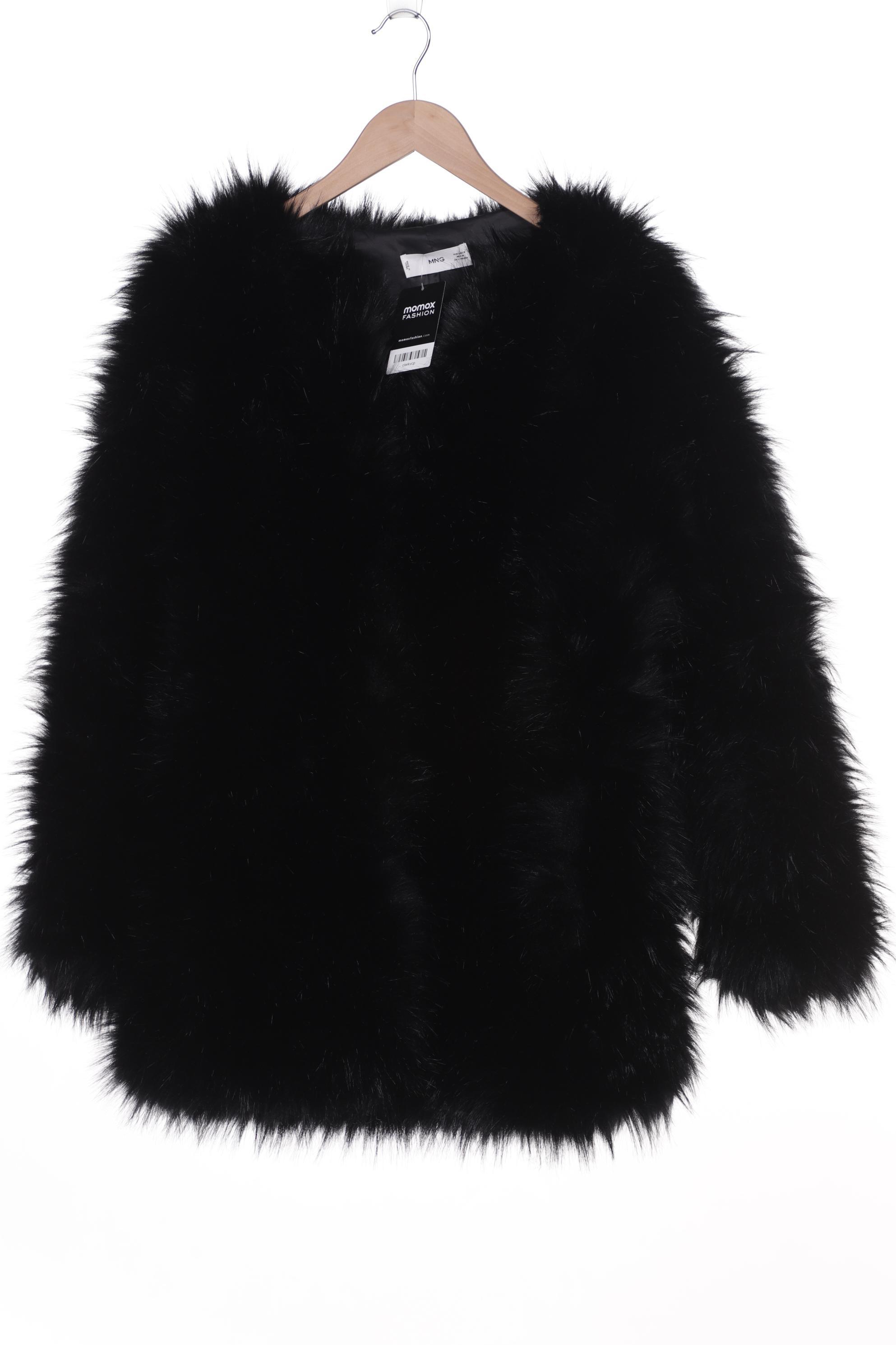 

MANGO Damen Mantel, schwarz