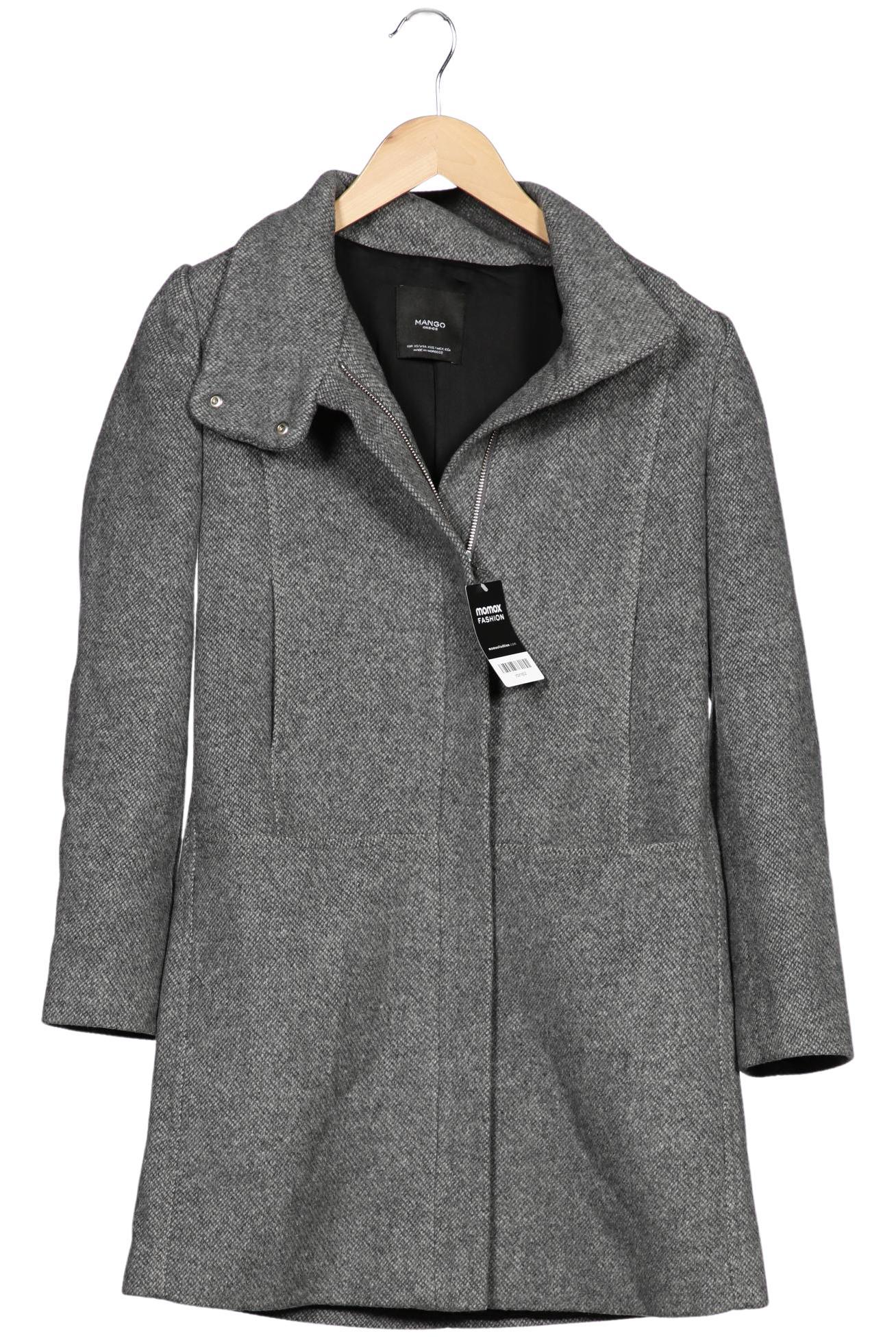 

Mango Damen Mantel, grau, Gr. 34