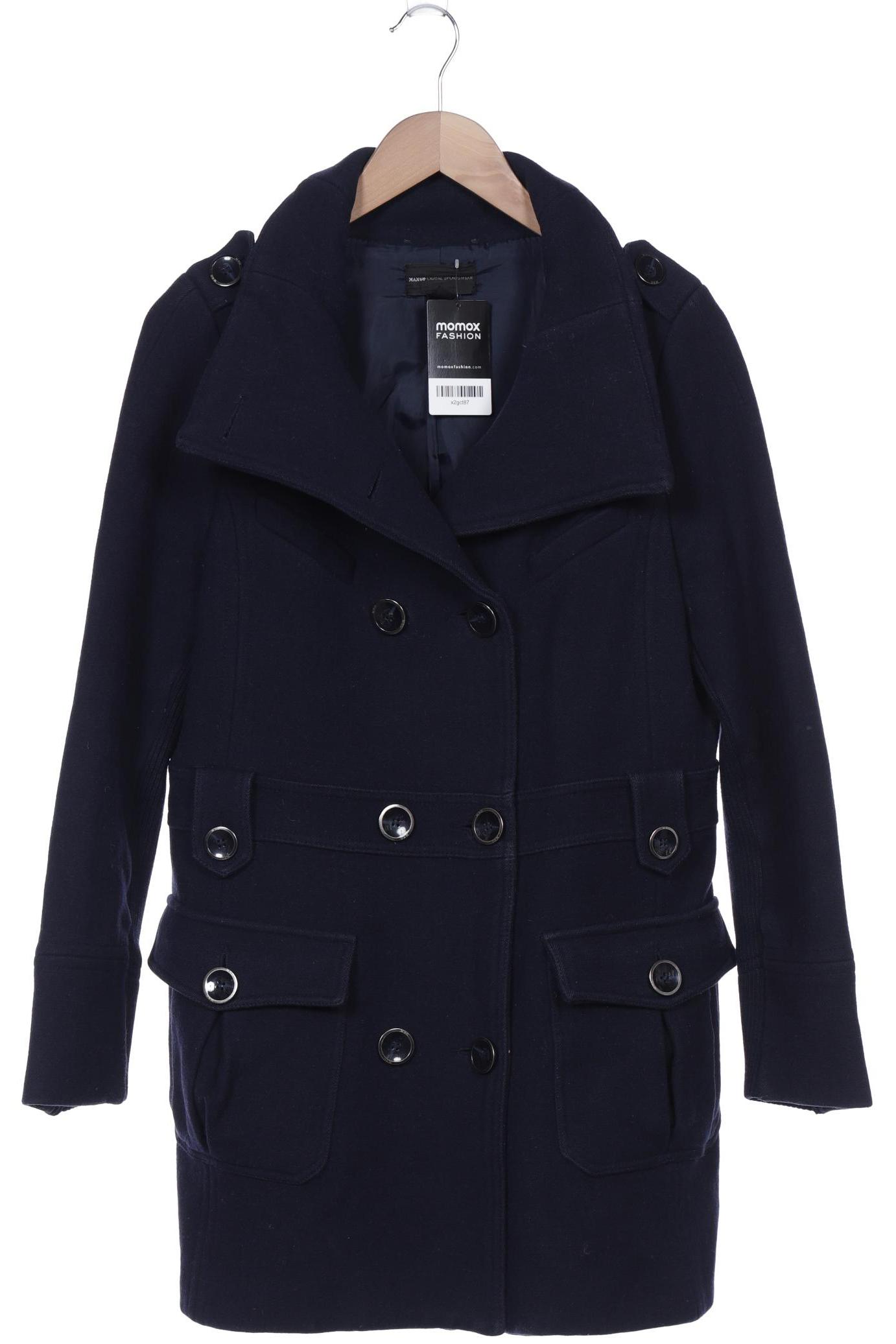 

Mango Damen Mantel, marineblau, Gr. 44