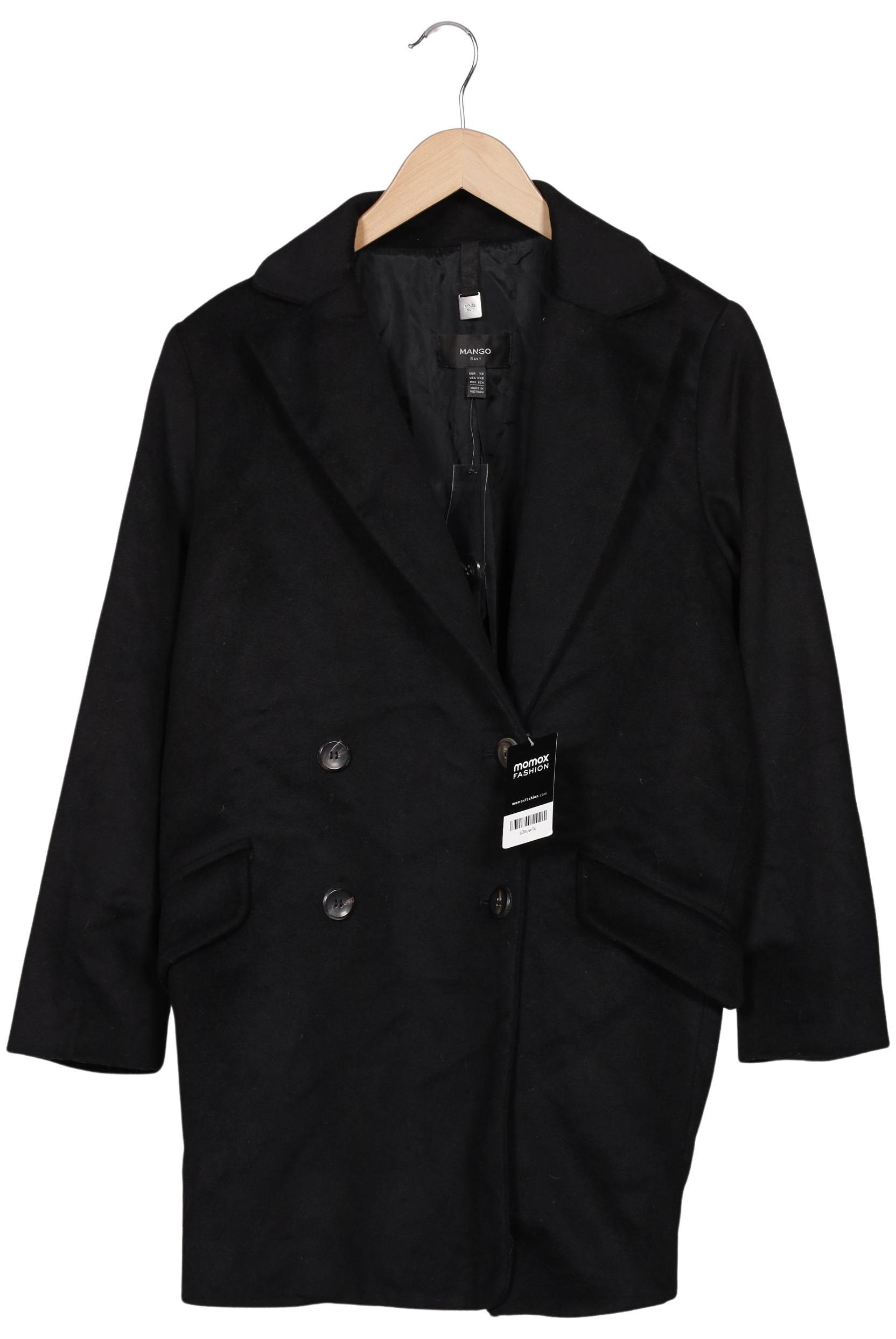 

Mango Damen Mantel, schwarz, Gr. 34