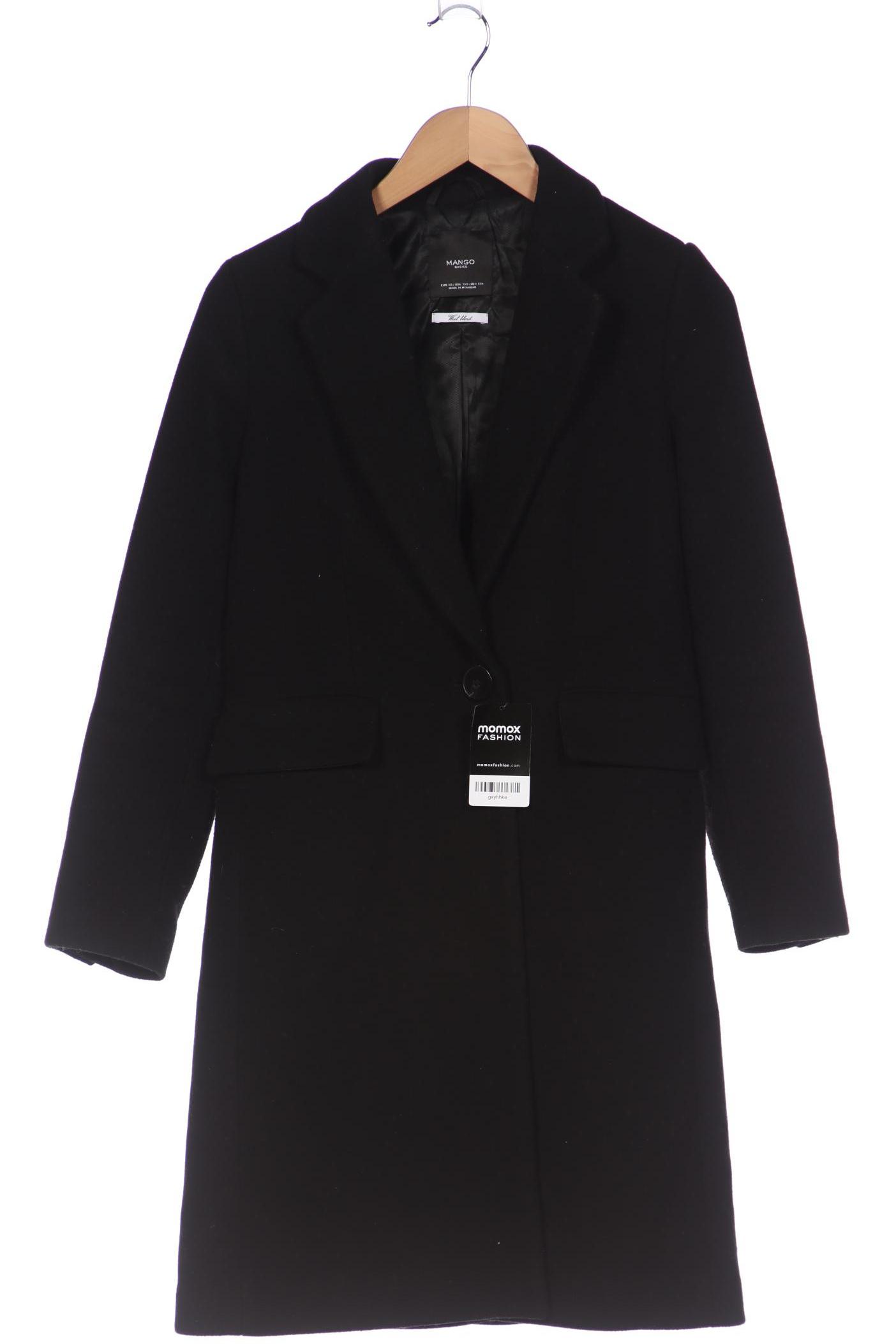 

Mango Damen Mantel, schwarz, Gr. 34