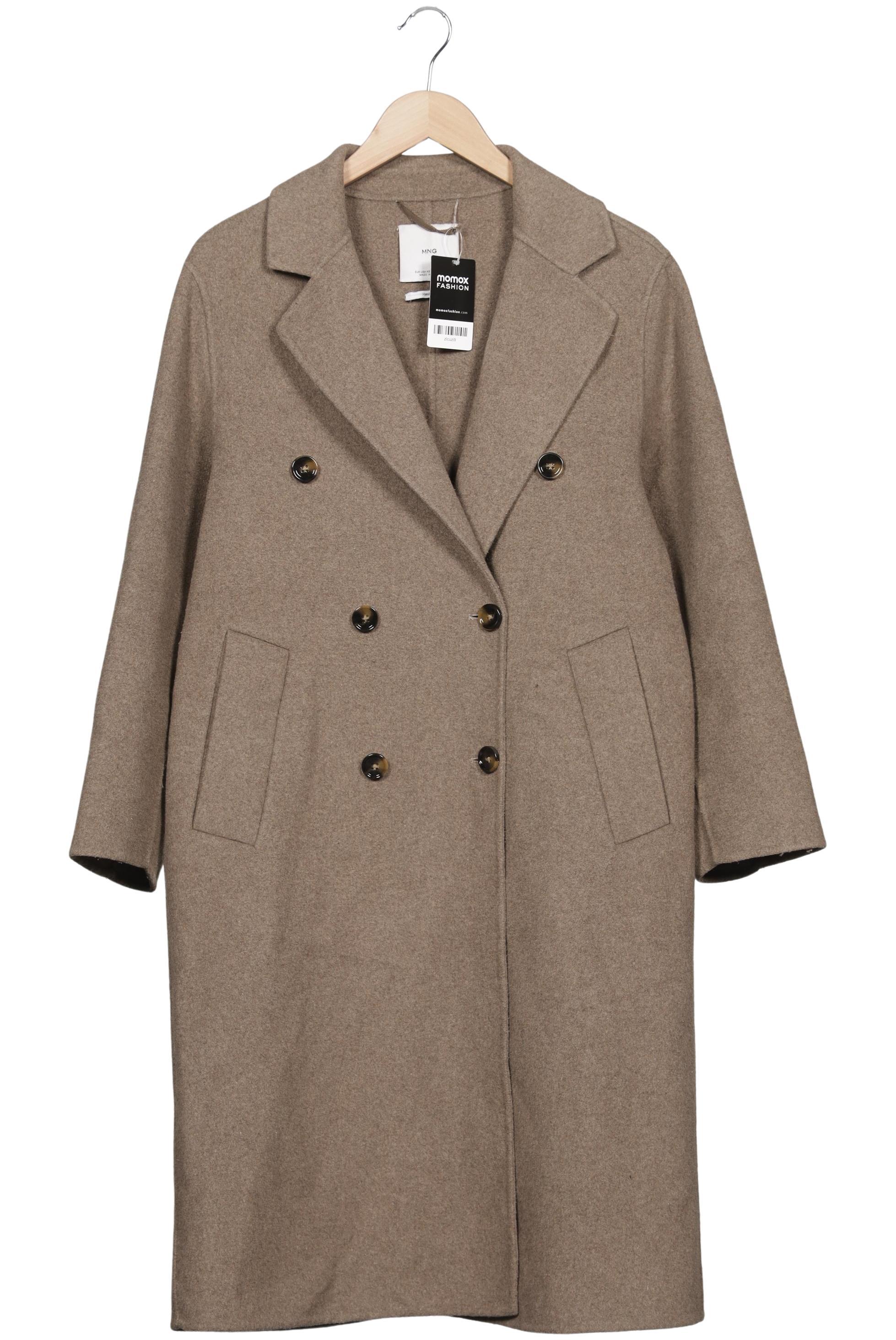 

Mango Damen Mantel, beige, Gr. 34