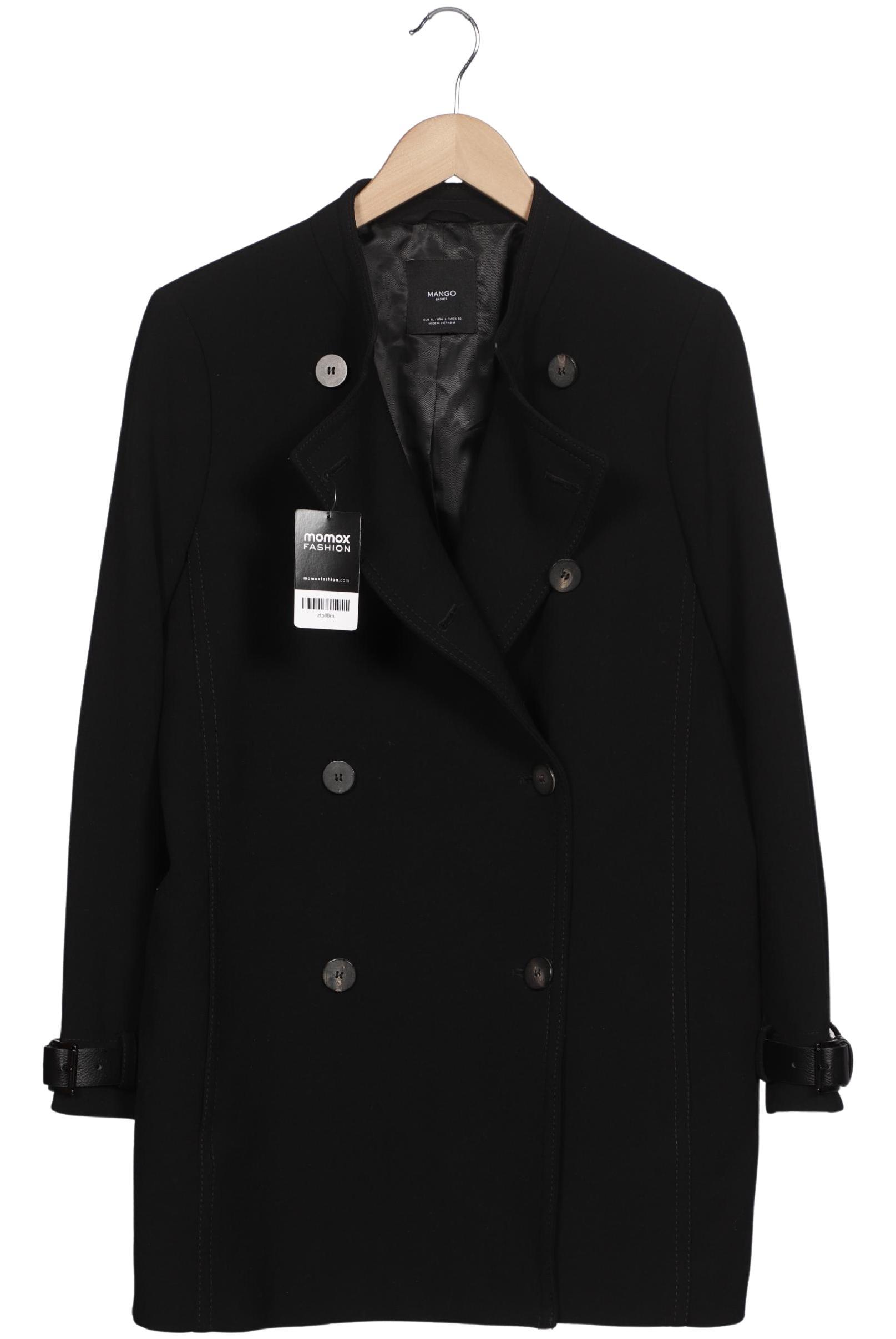 

Mango Damen Mantel, schwarz, Gr. 44