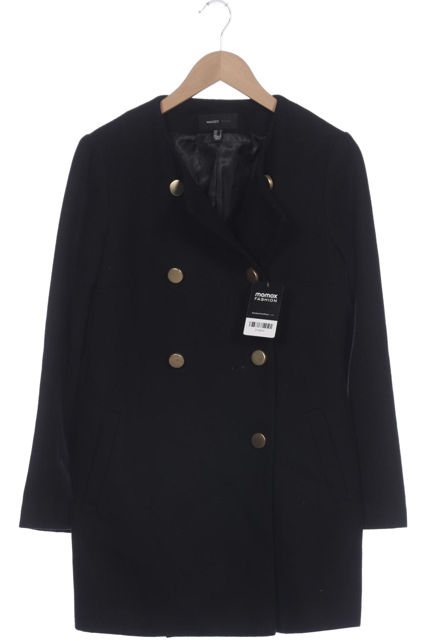 

Mango Damen Mantel, schwarz, Gr. 38