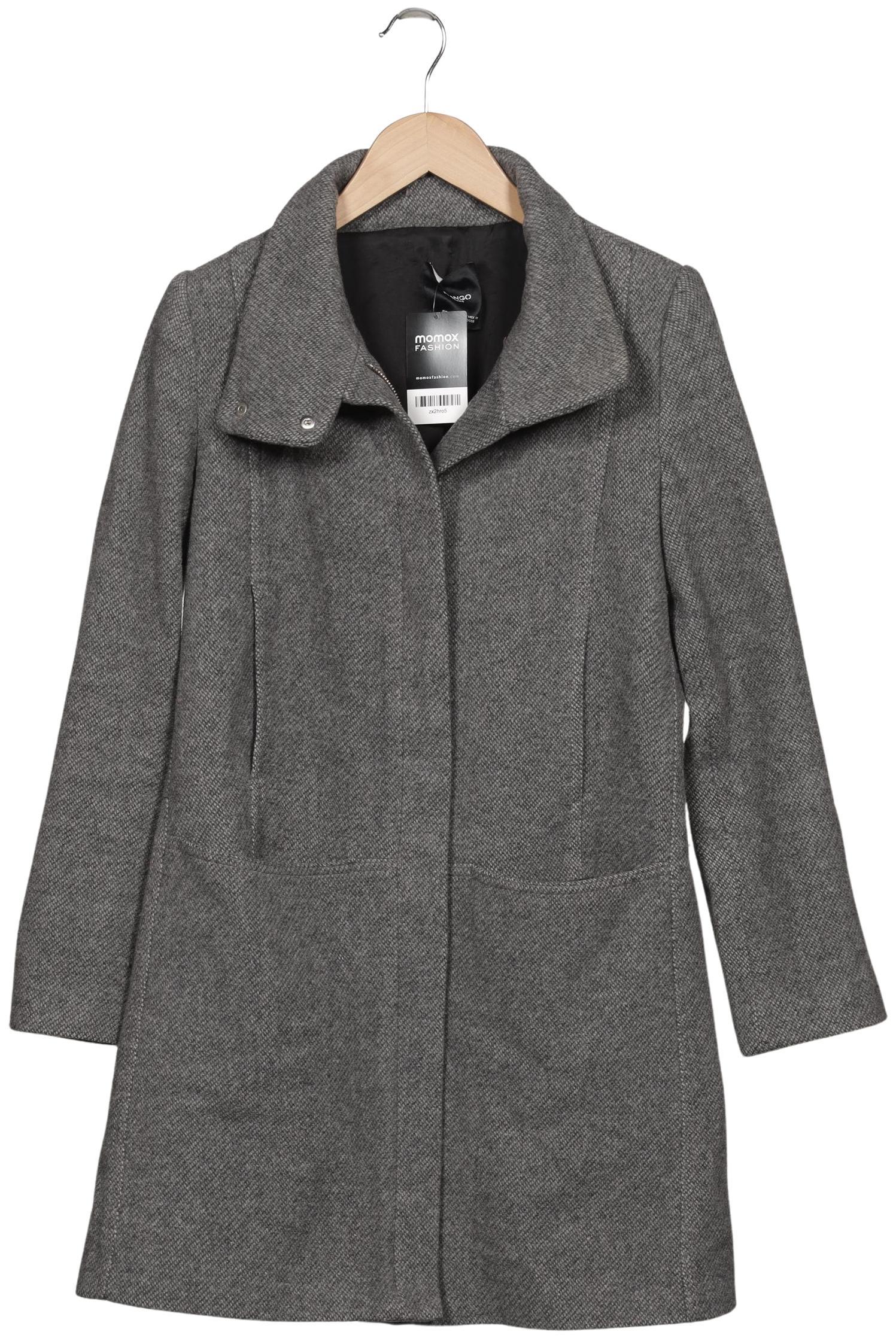 

Mango Damen Mantel, grau, Gr. 36